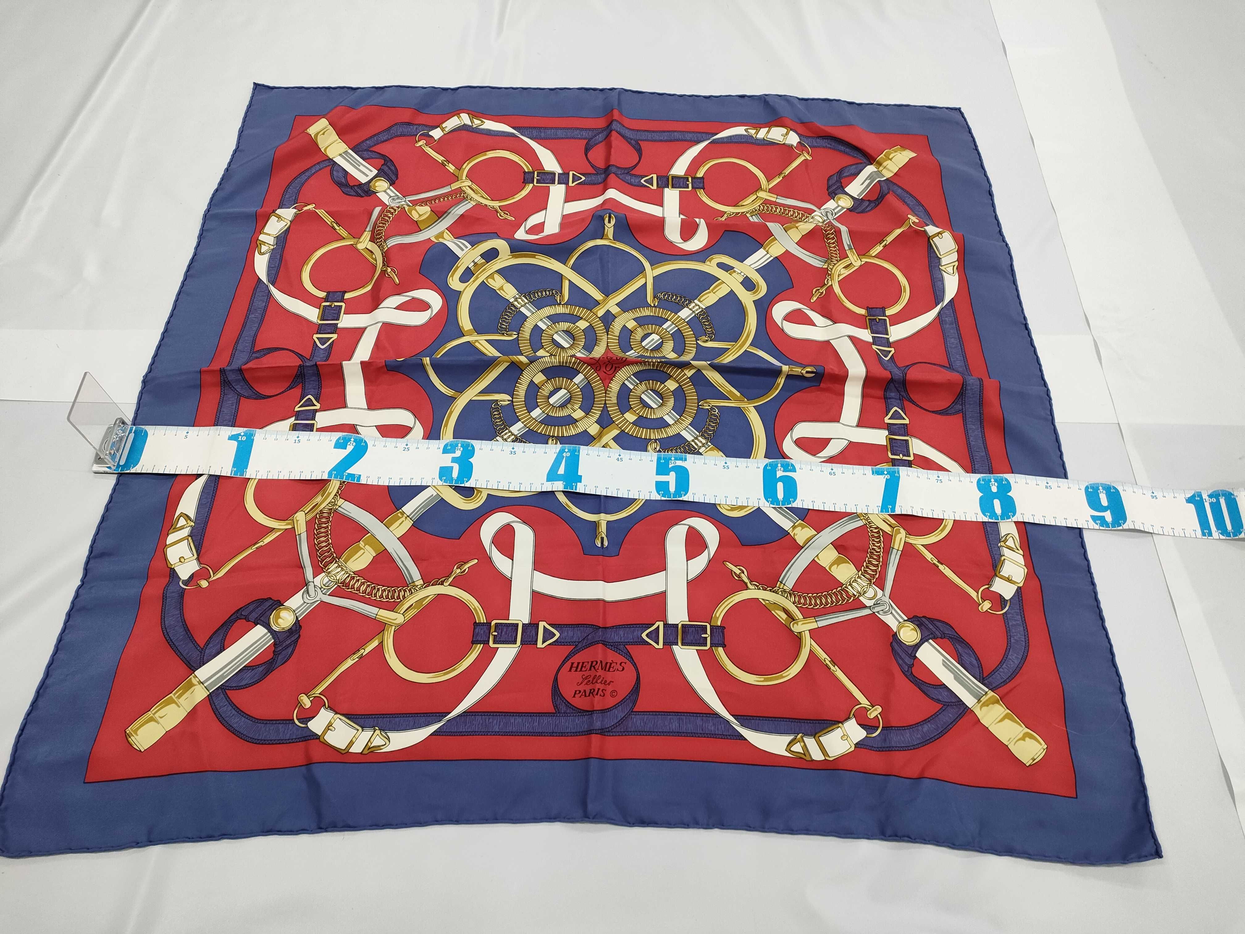 【水曜終了】(10813_0127)HERMES カレ カレ90 黄金の拍車 その他小物