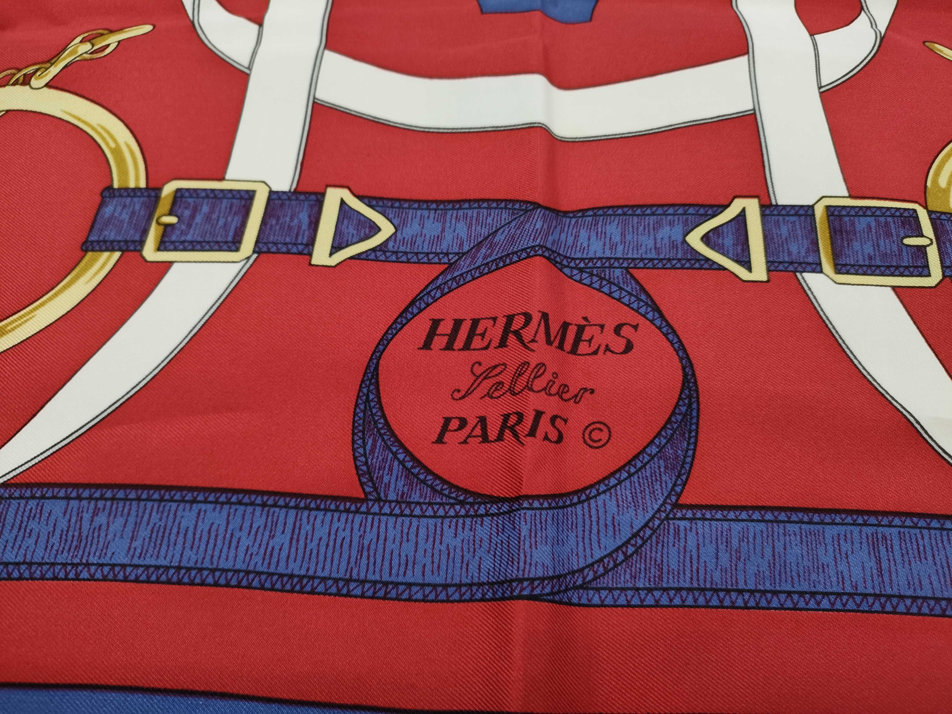 【水曜終了】(10813_0127)HERMES カレ カレ90 黄金の拍車 その他小物