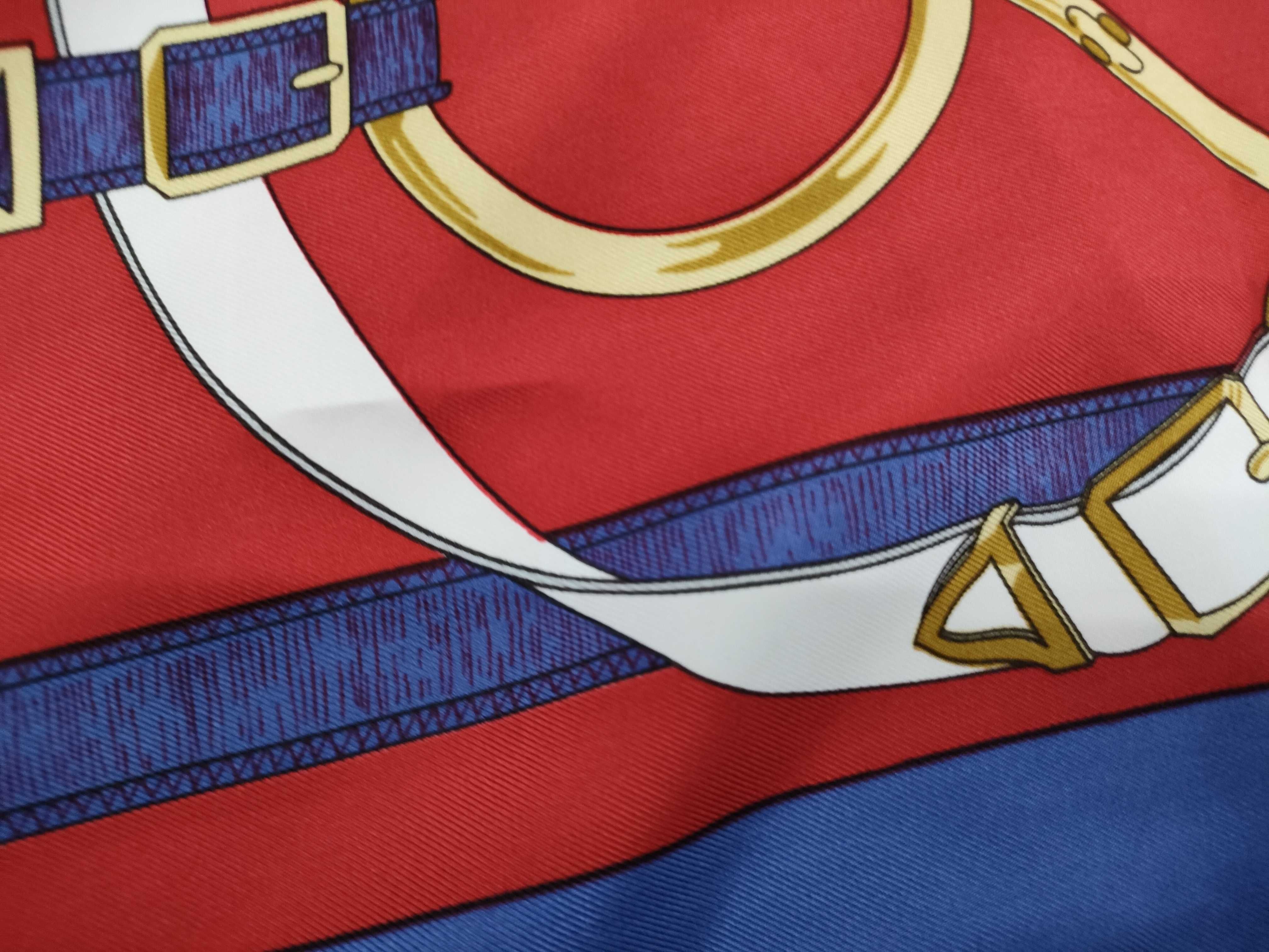 【水曜終了】(10813_0127)HERMES カレ カレ90 黄金の拍車 その他小物