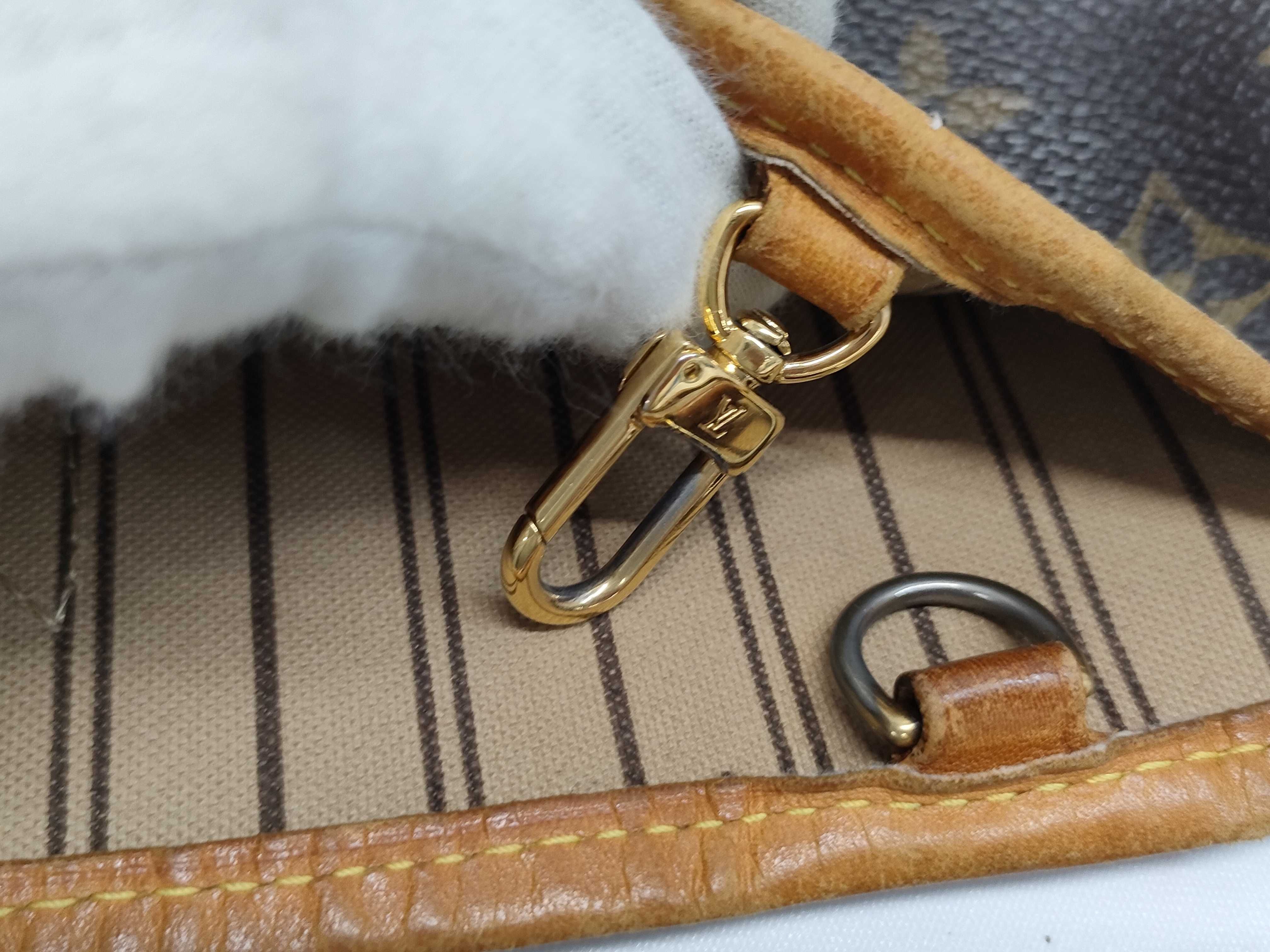 【水曜終了】(10826_0126)LOUIS VUITTON モノグラム ネヴァーフルPM 千切れ有 トートバッグ