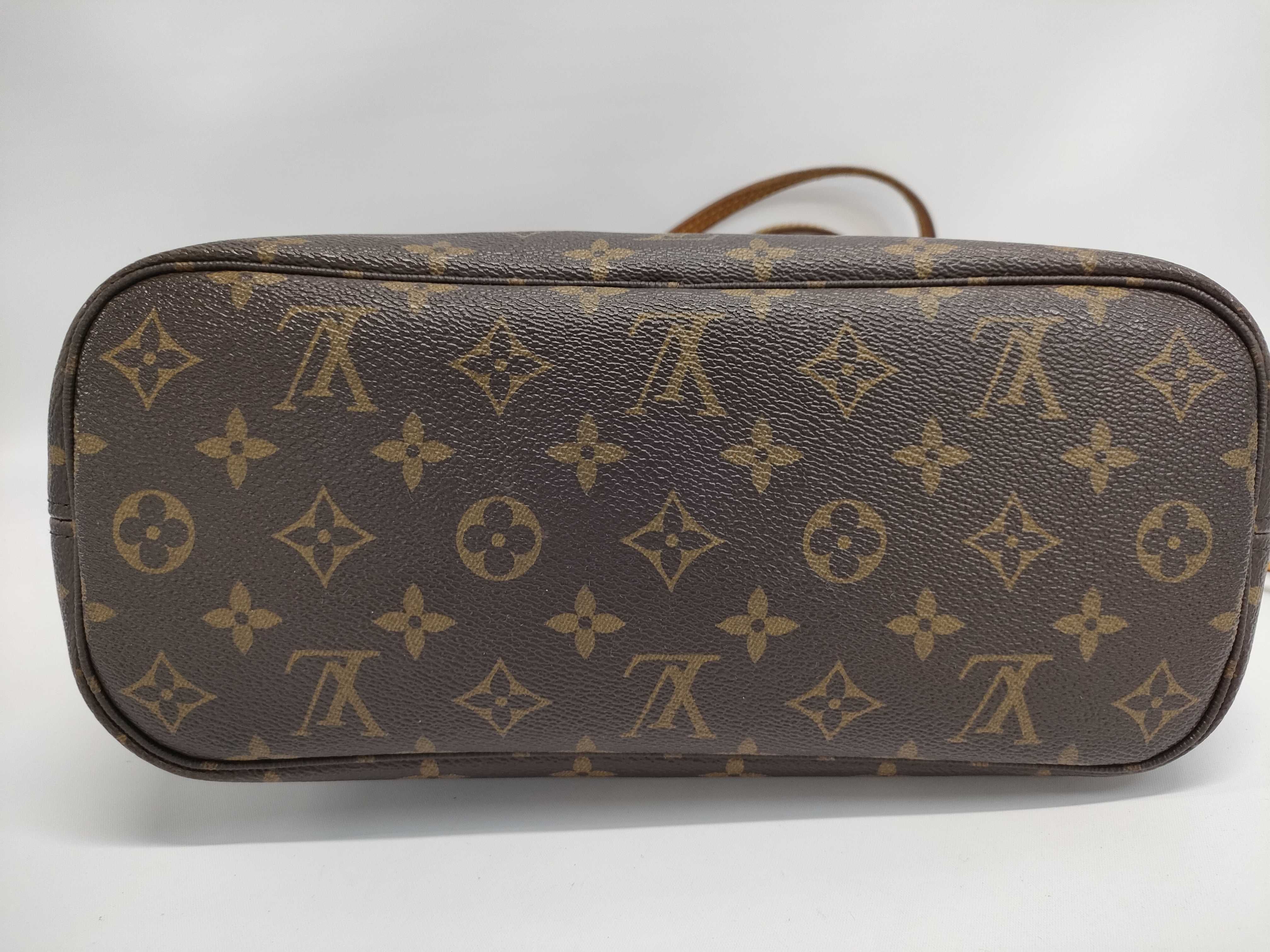 【水曜終了】(10826_0126)LOUIS VUITTON モノグラム ネヴァーフルPM 千切れ有 トートバッグ