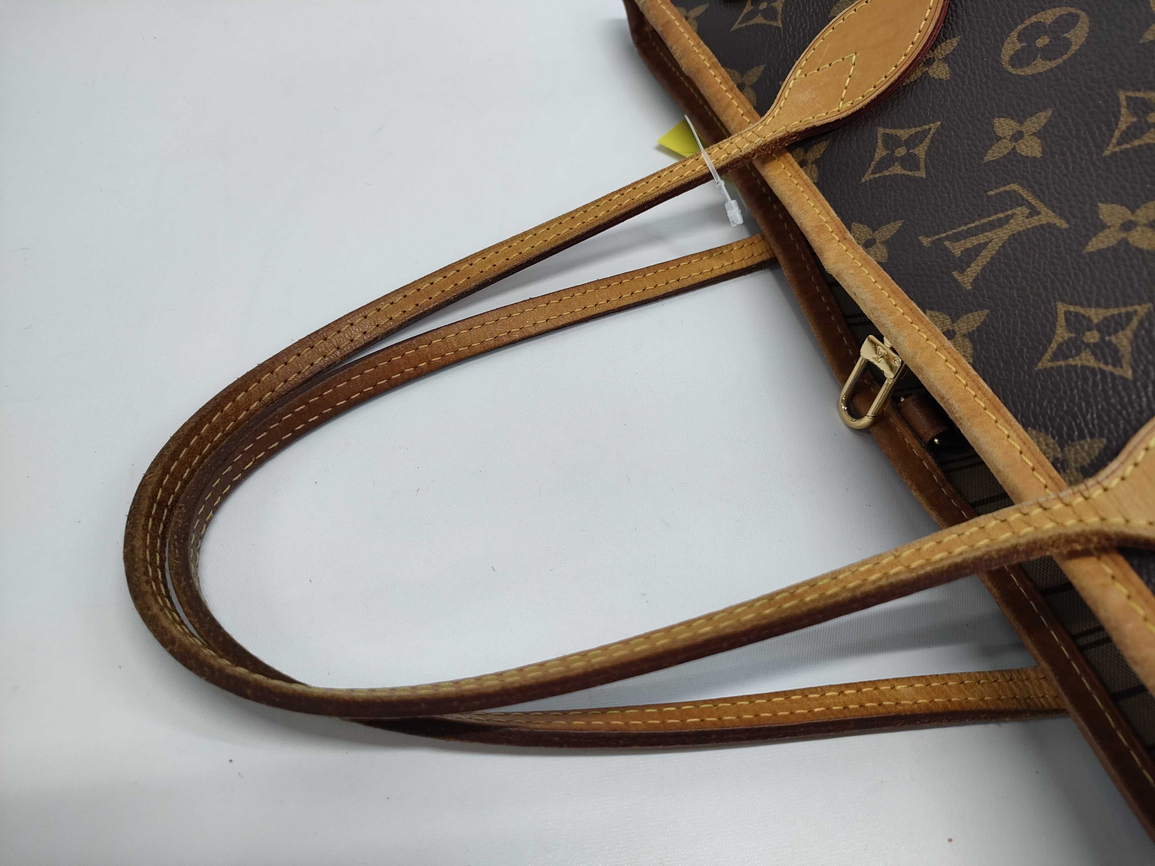 【水曜終了】(10826_0126)LOUIS VUITTON モノグラム ネヴァーフルPM 千切れ有 トートバッグ