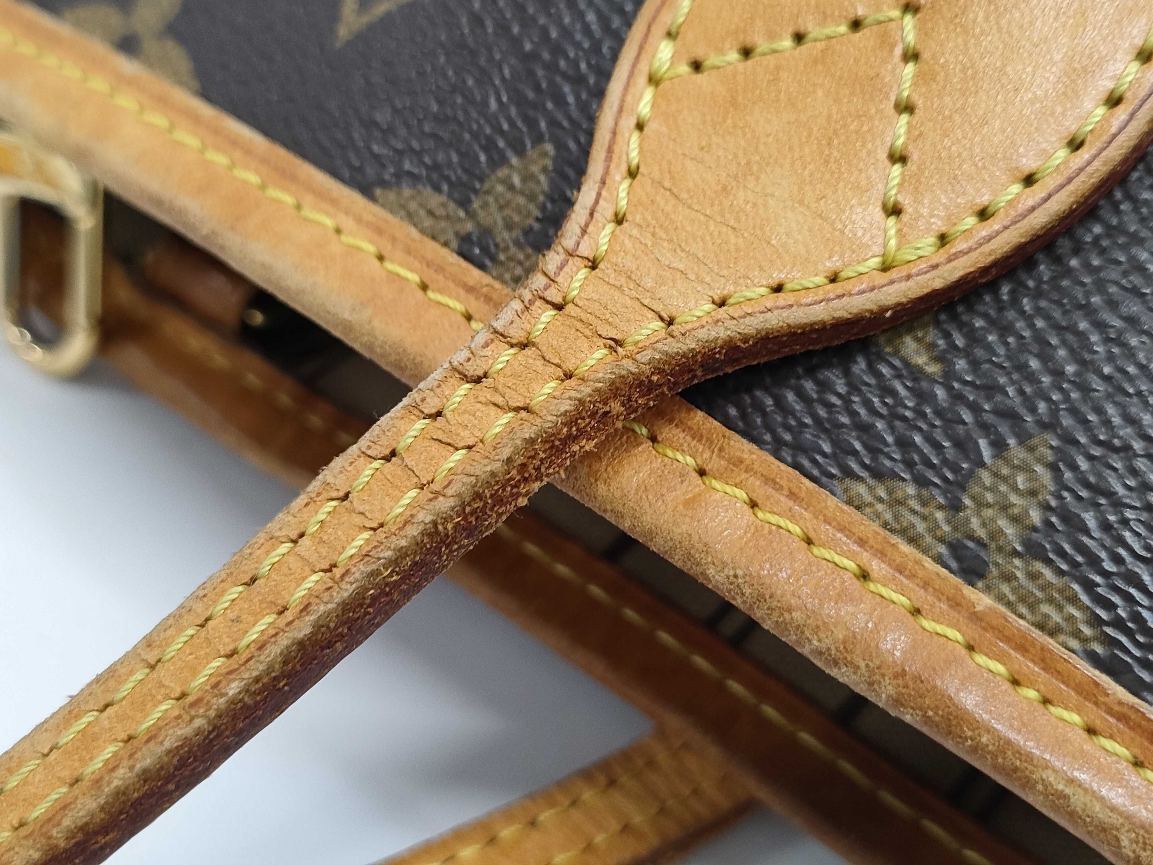 【水曜終了】(10826_0126)LOUIS VUITTON モノグラム ネヴァーフルPM 千切れ有 トートバッグ