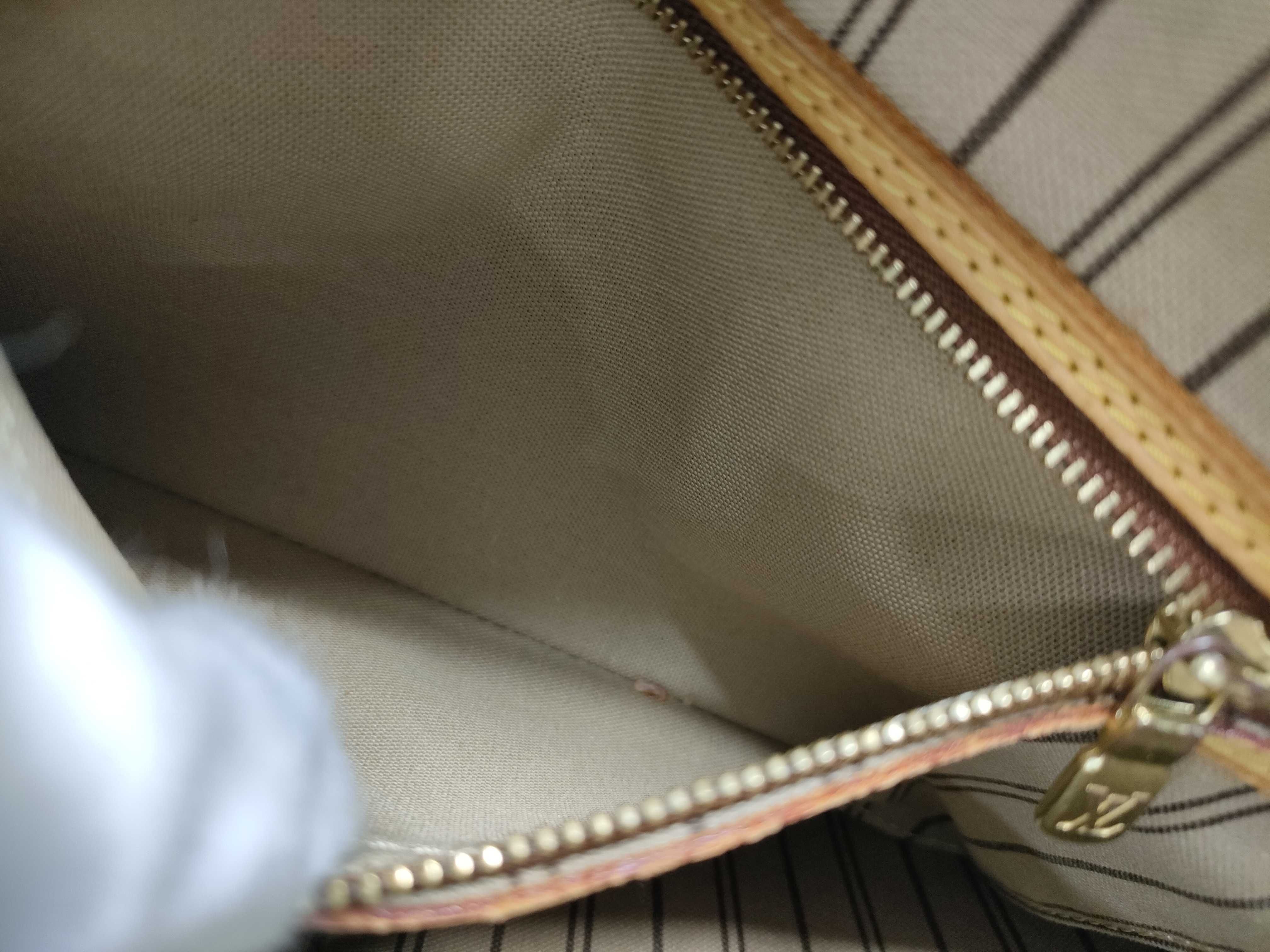 【水曜終了】(10826_0126)LOUIS VUITTON モノグラム ネヴァーフルPM 千切れ有 トートバッグ