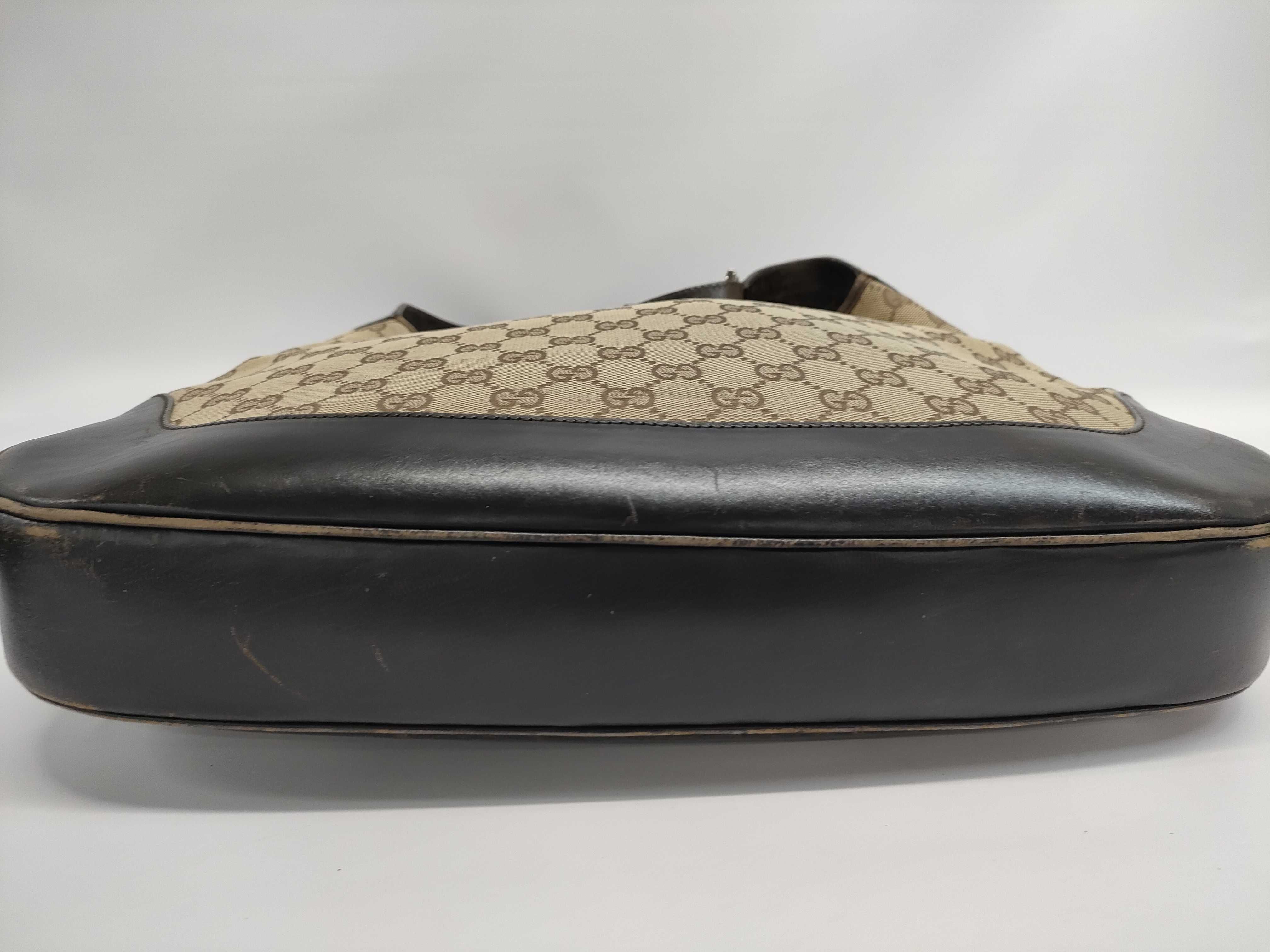 【水曜終了】(10827_0078)GUCCI GGキャンバス ×レザー シェリー ワンショルダー 001－3346 ハンドバッグ