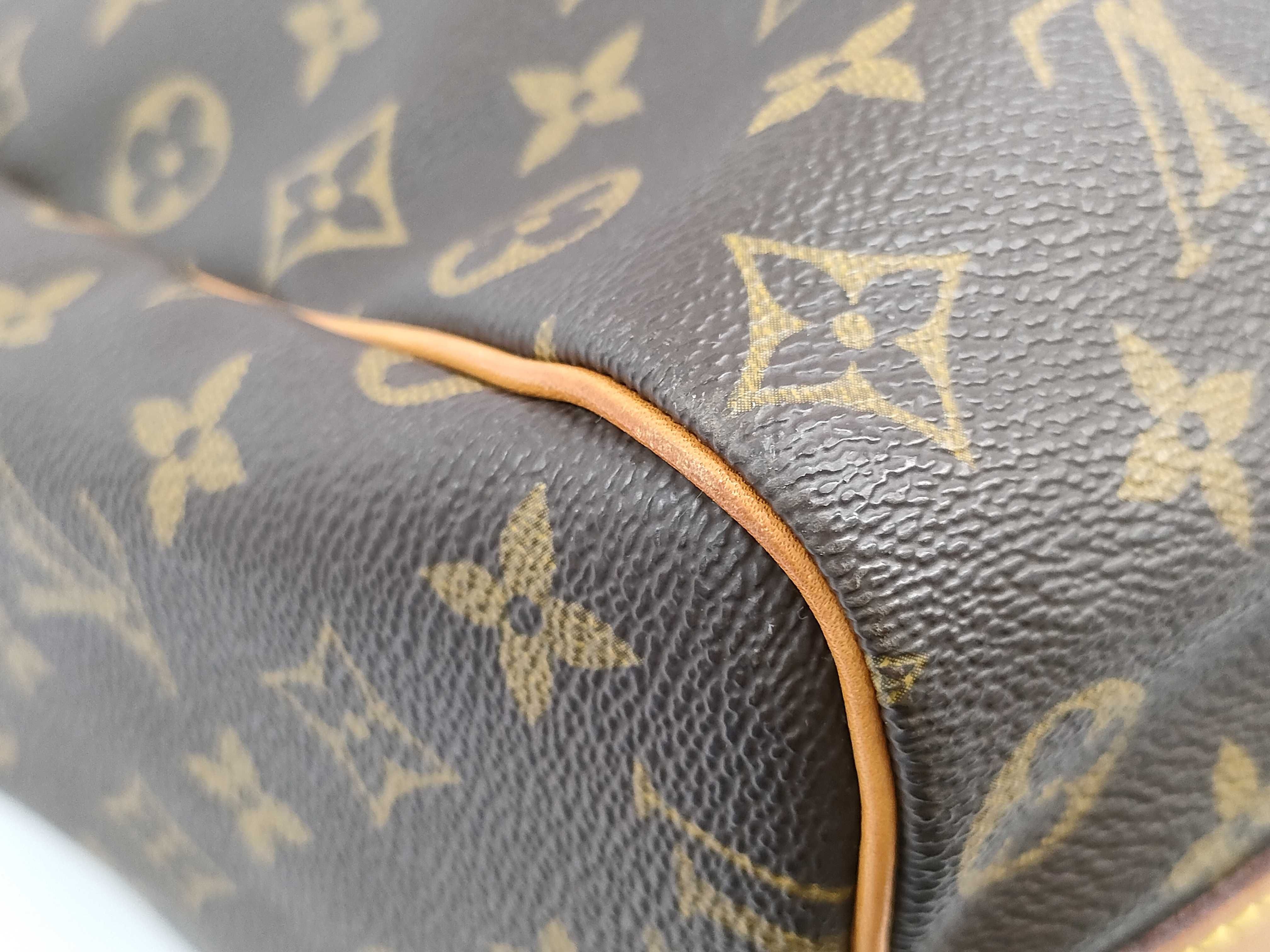 【水曜終了】(10826_0119)LOUIS VUITTON モノグラム フラネリー 50 バッグ