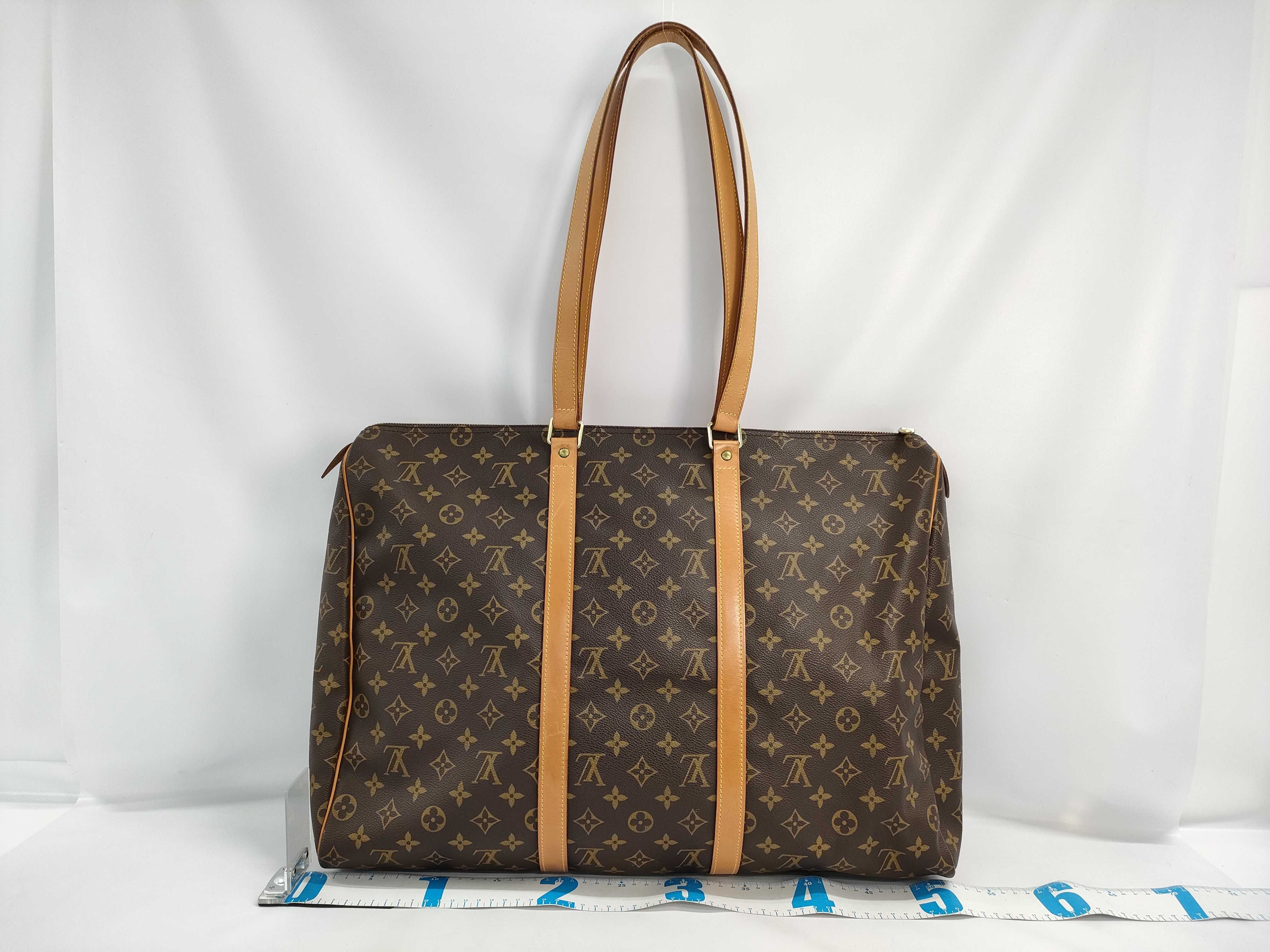 【水曜終了】(10826_0119)LOUIS VUITTON モノグラム フラネリー 50 バッグ