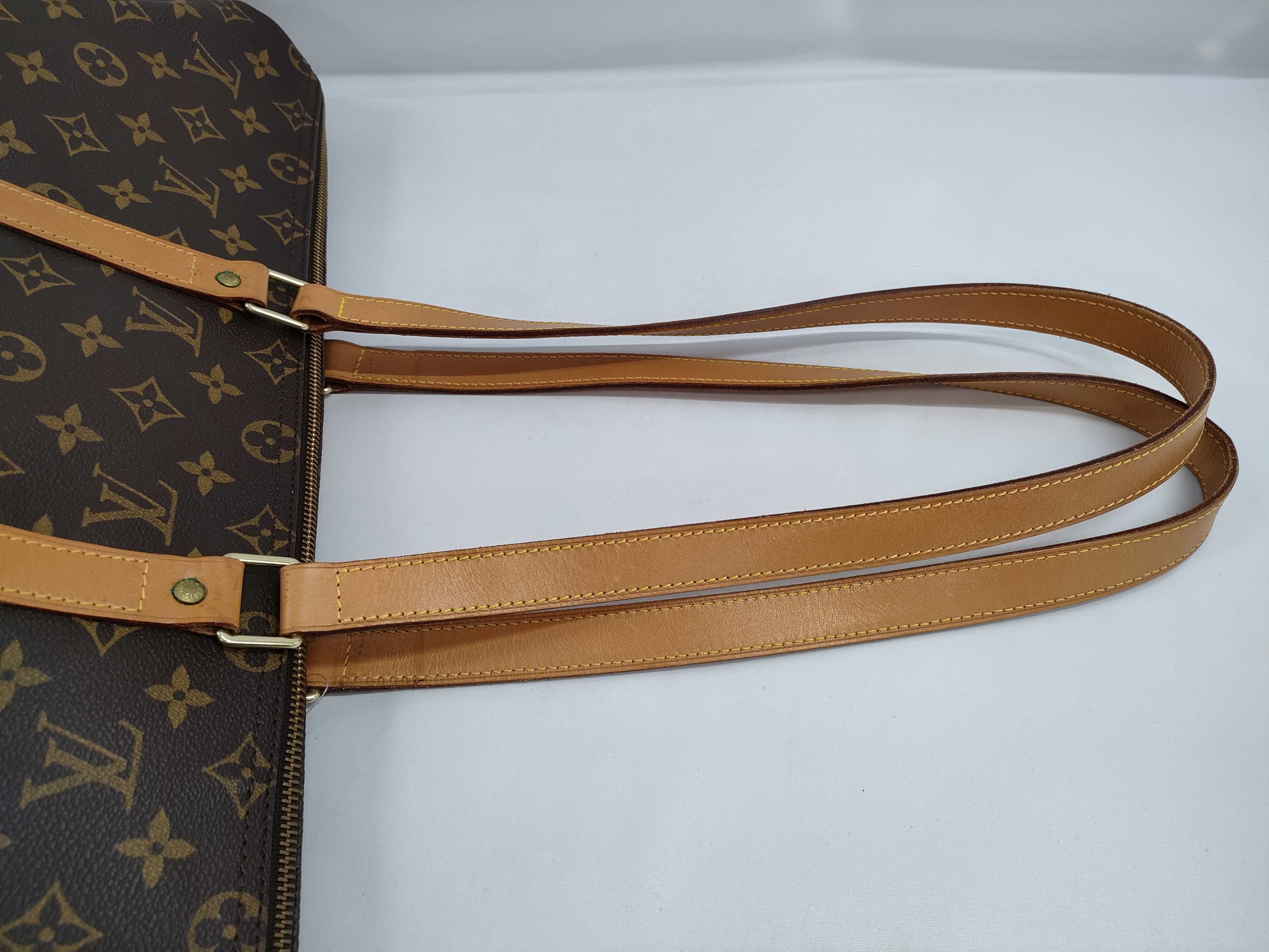 【水曜終了】(10826_0119)LOUIS VUITTON モノグラム フラネリー 50 バッグ