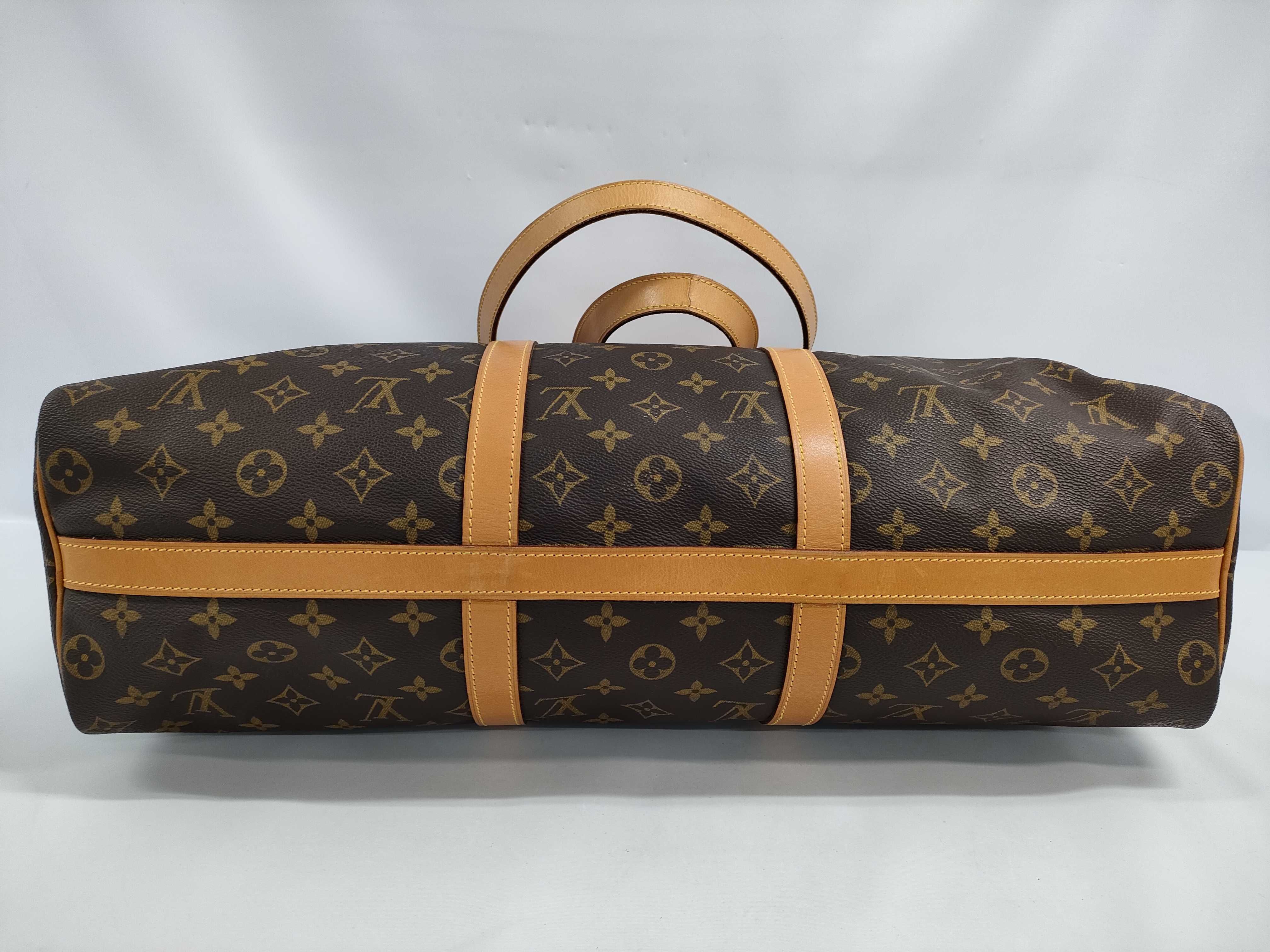 【水曜終了】(10826_0119)LOUIS VUITTON モノグラム フラネリー 50 バッグ