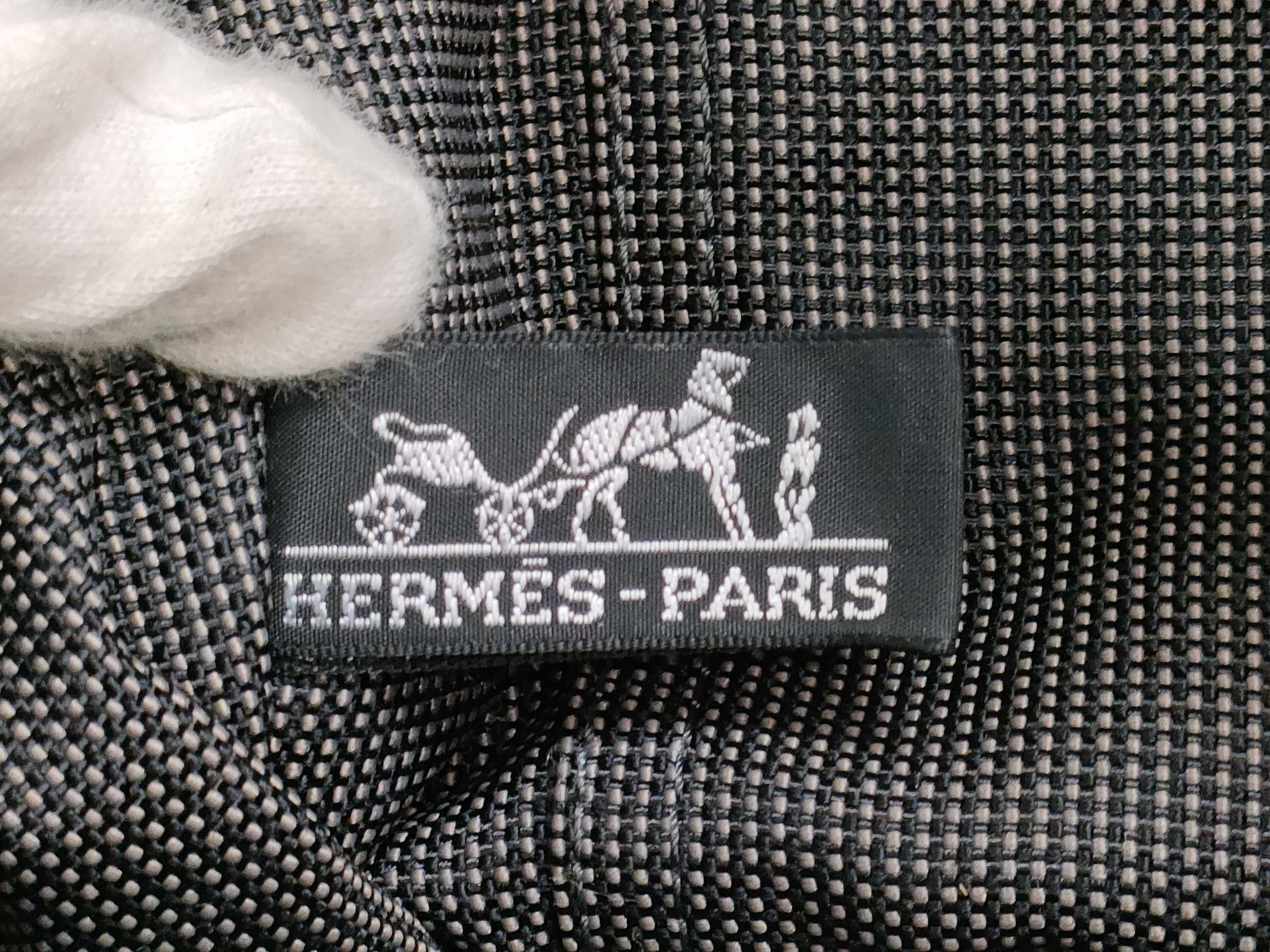 【水曜終了】(10813_0131)HERMES エールライン トート MM グレー ハンドバッグ