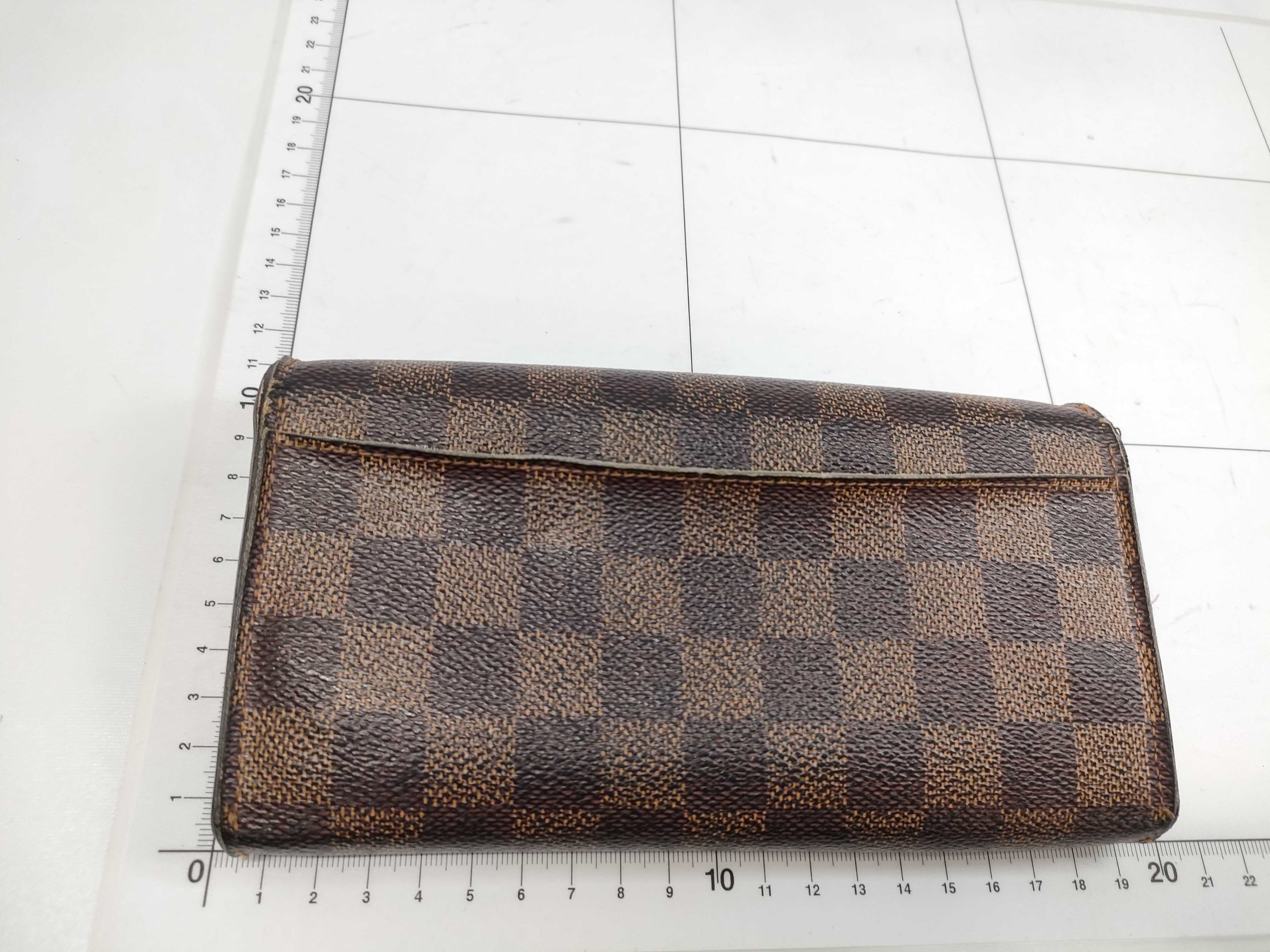 【水曜終了】(10826_0122)LOUIS VUITTON ダミエ ポルトフォイユ・サラ 長財布 財布