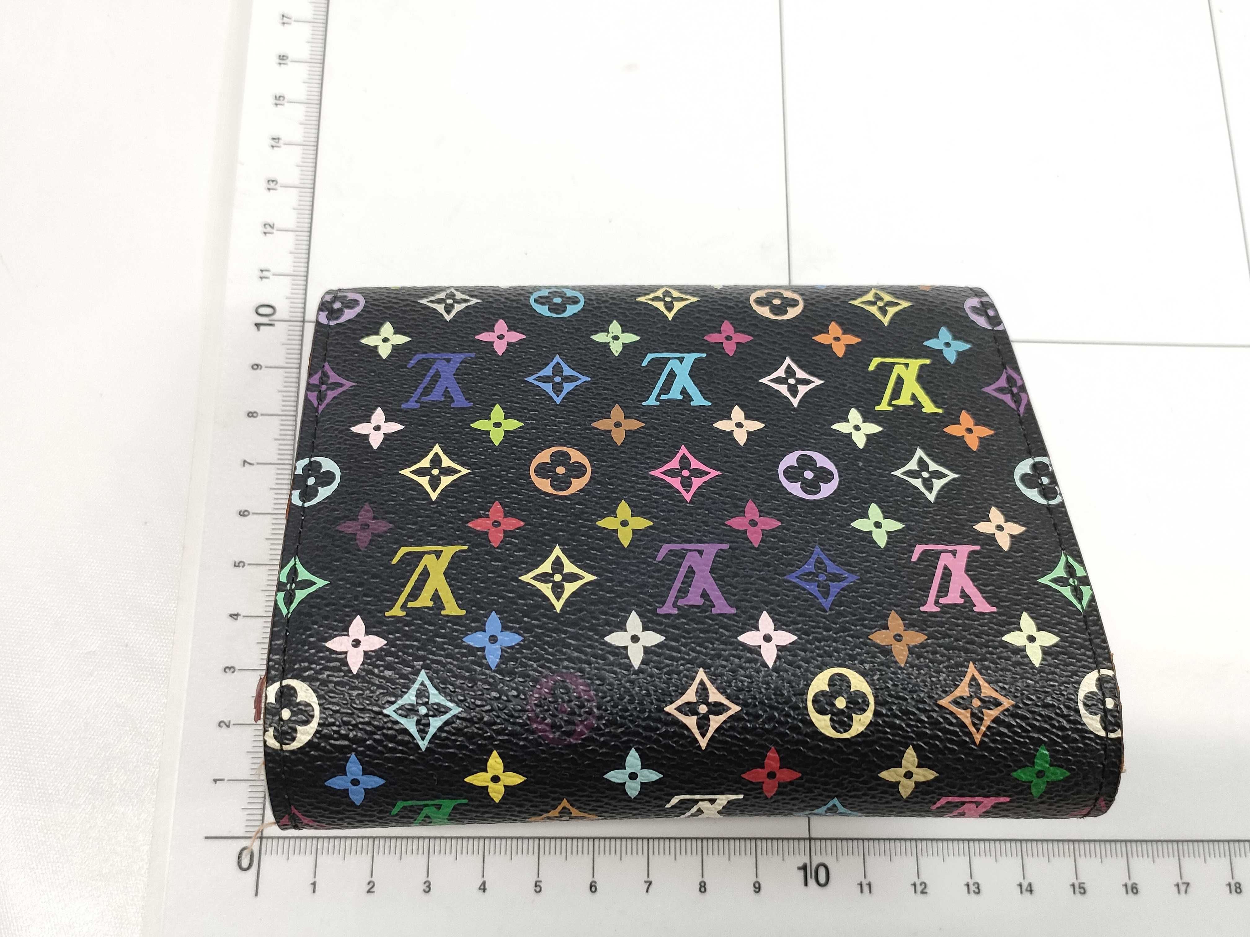 【水曜終了】(10826_0123)LOUIS VUITTON ノワール コアラ(イニシャル有) 財布