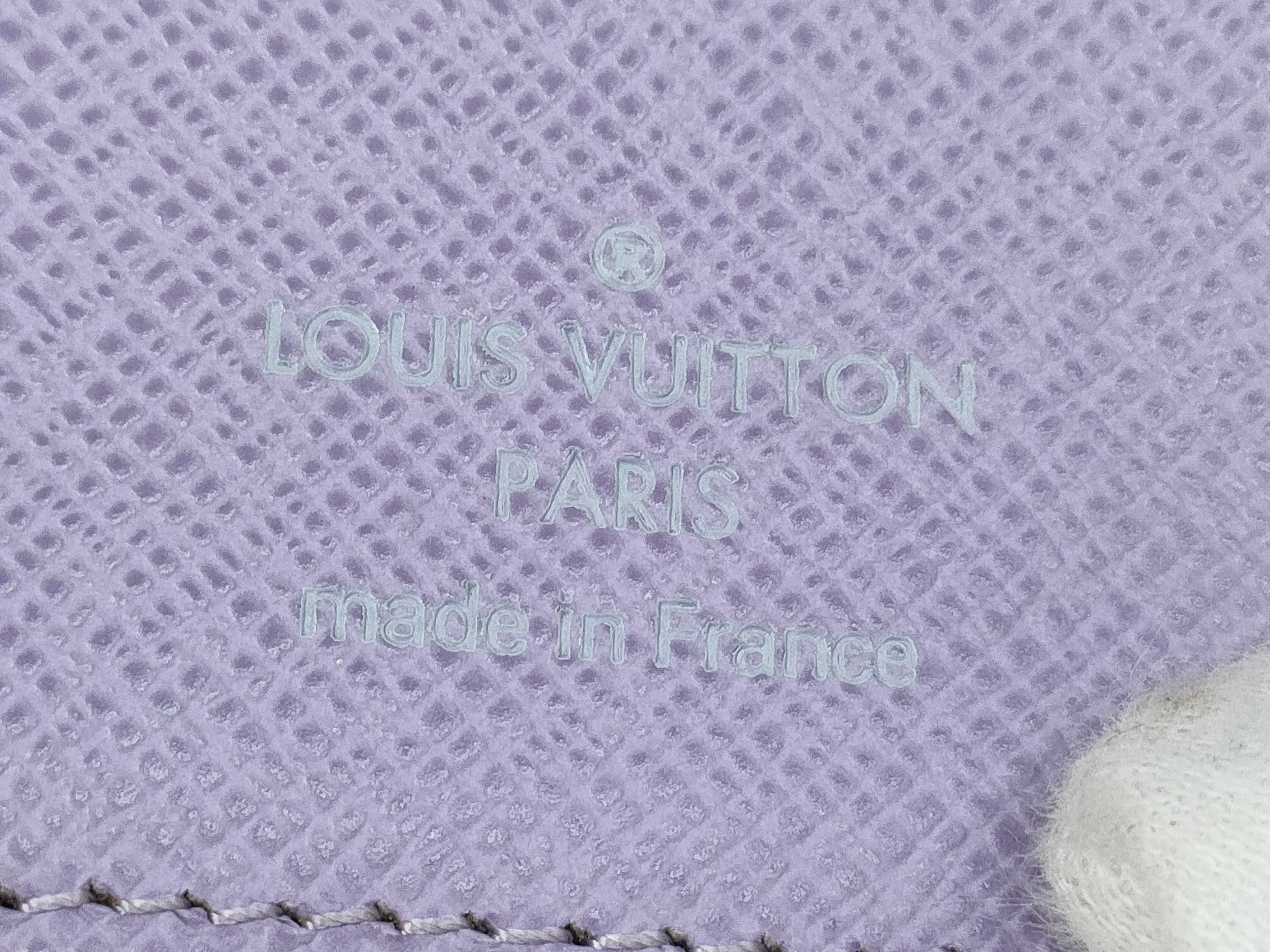 【水曜終了】(10826_0123)LOUIS VUITTON ノワール コアラ(イニシャル有) 財布