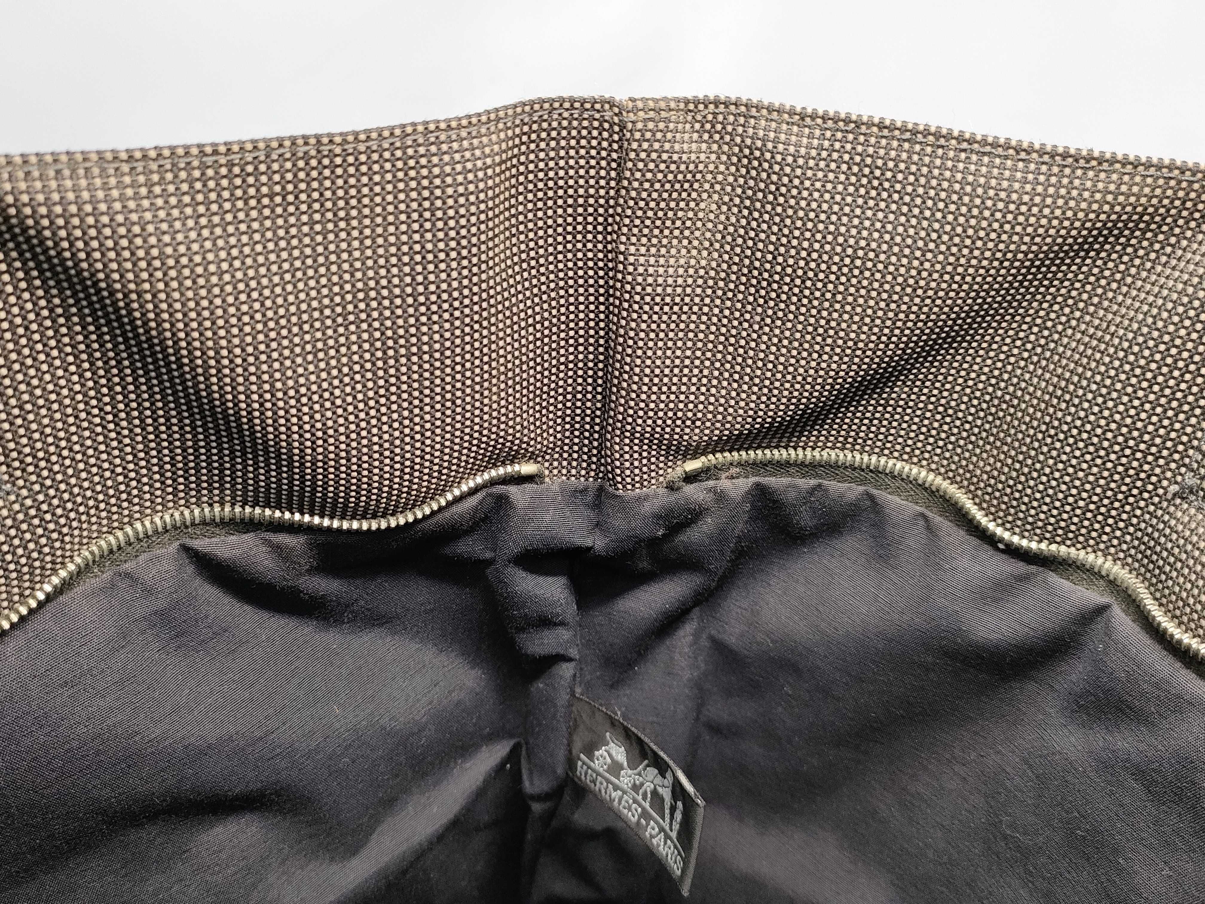 【水曜終了】(10813_0132)HERMES エールライン カバス ハンドバッグ