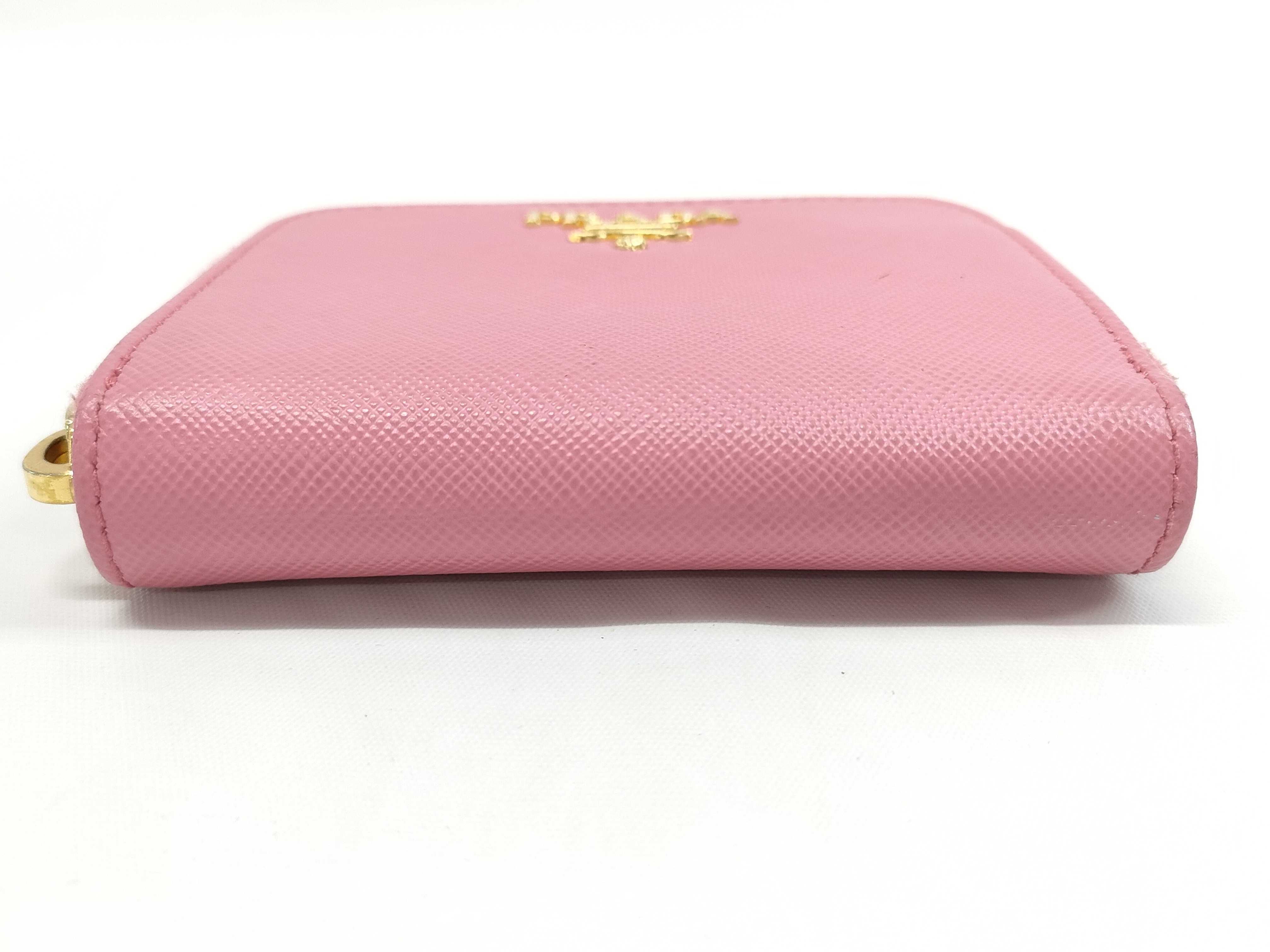 【水曜終了】(10827_0083)PRADA サフィアーノ コンパクト財布 財布