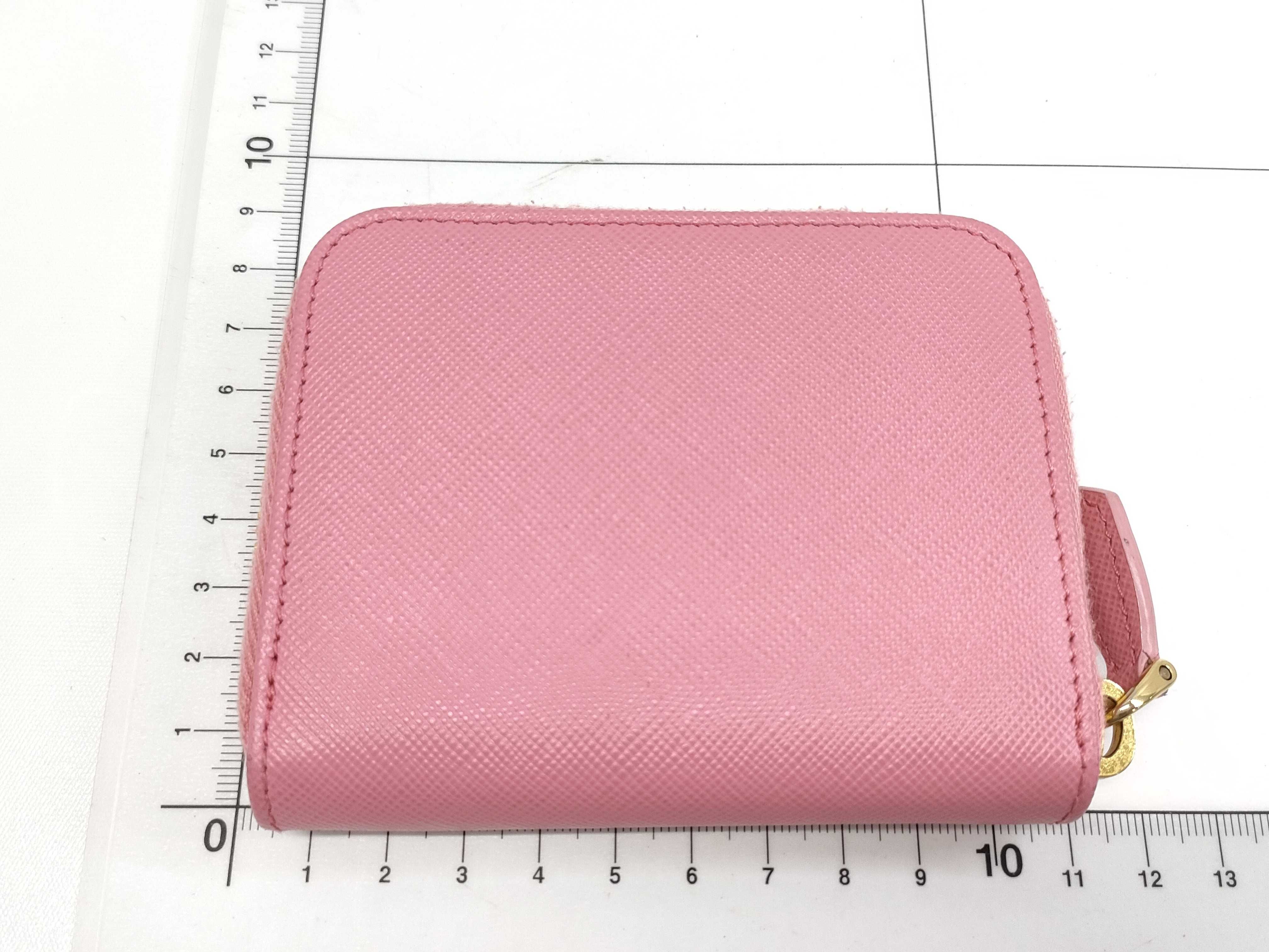 【水曜終了】(10827_0083)PRADA サフィアーノ コンパクト財布 財布