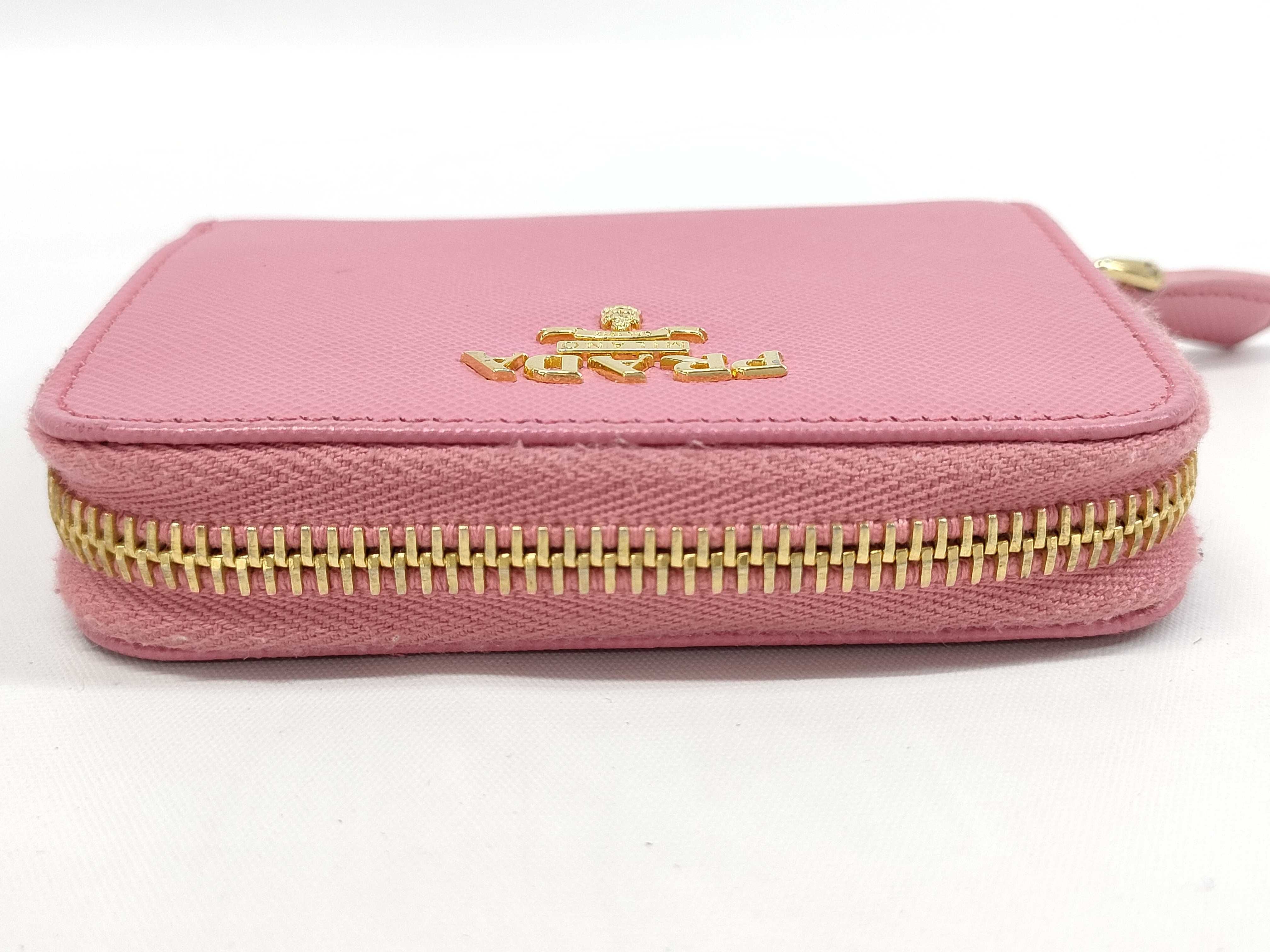 【水曜終了】(10827_0083)PRADA サフィアーノ コンパクト財布 財布