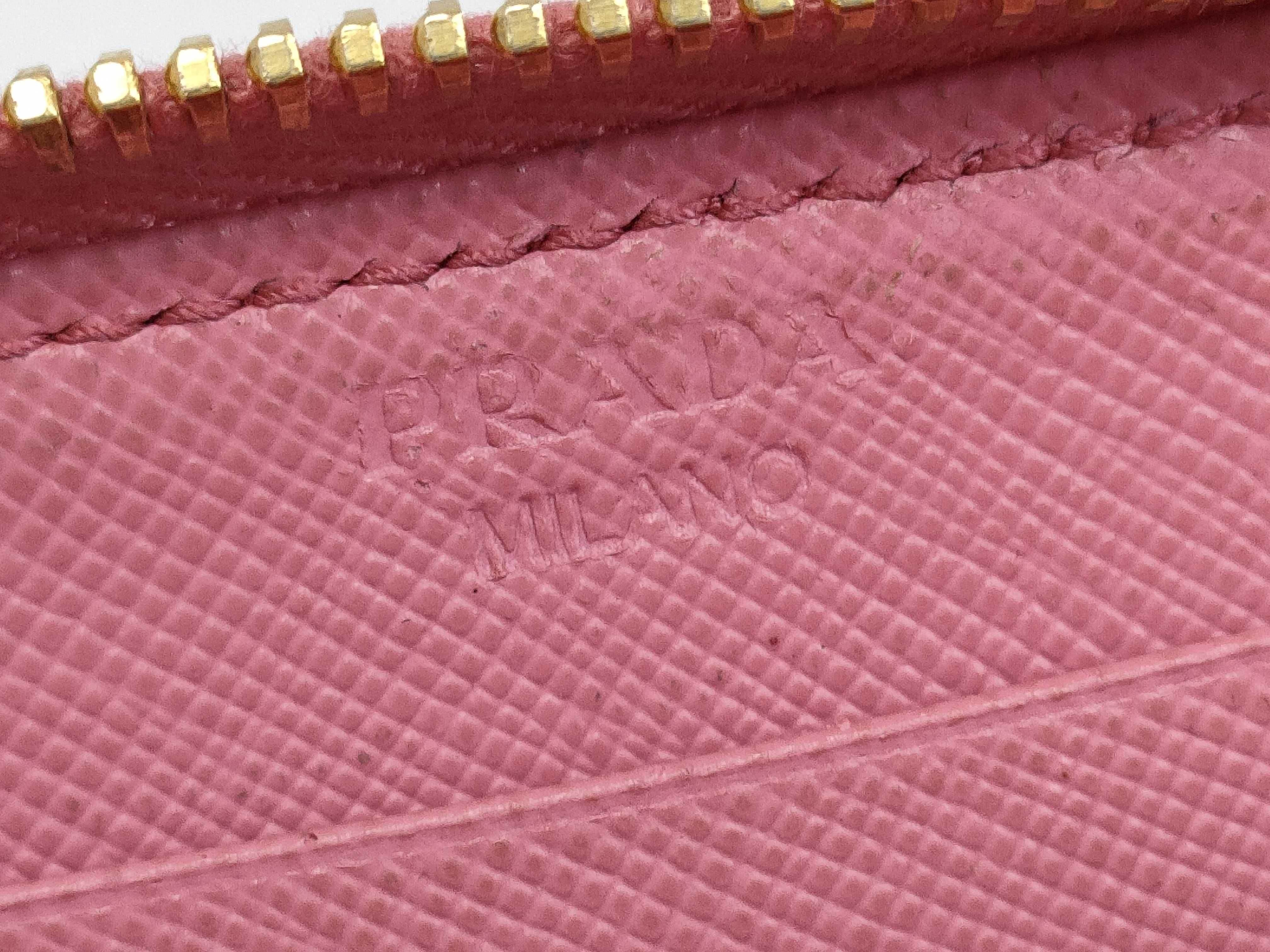 【水曜終了】(10827_0083)PRADA サフィアーノ コンパクト財布 財布