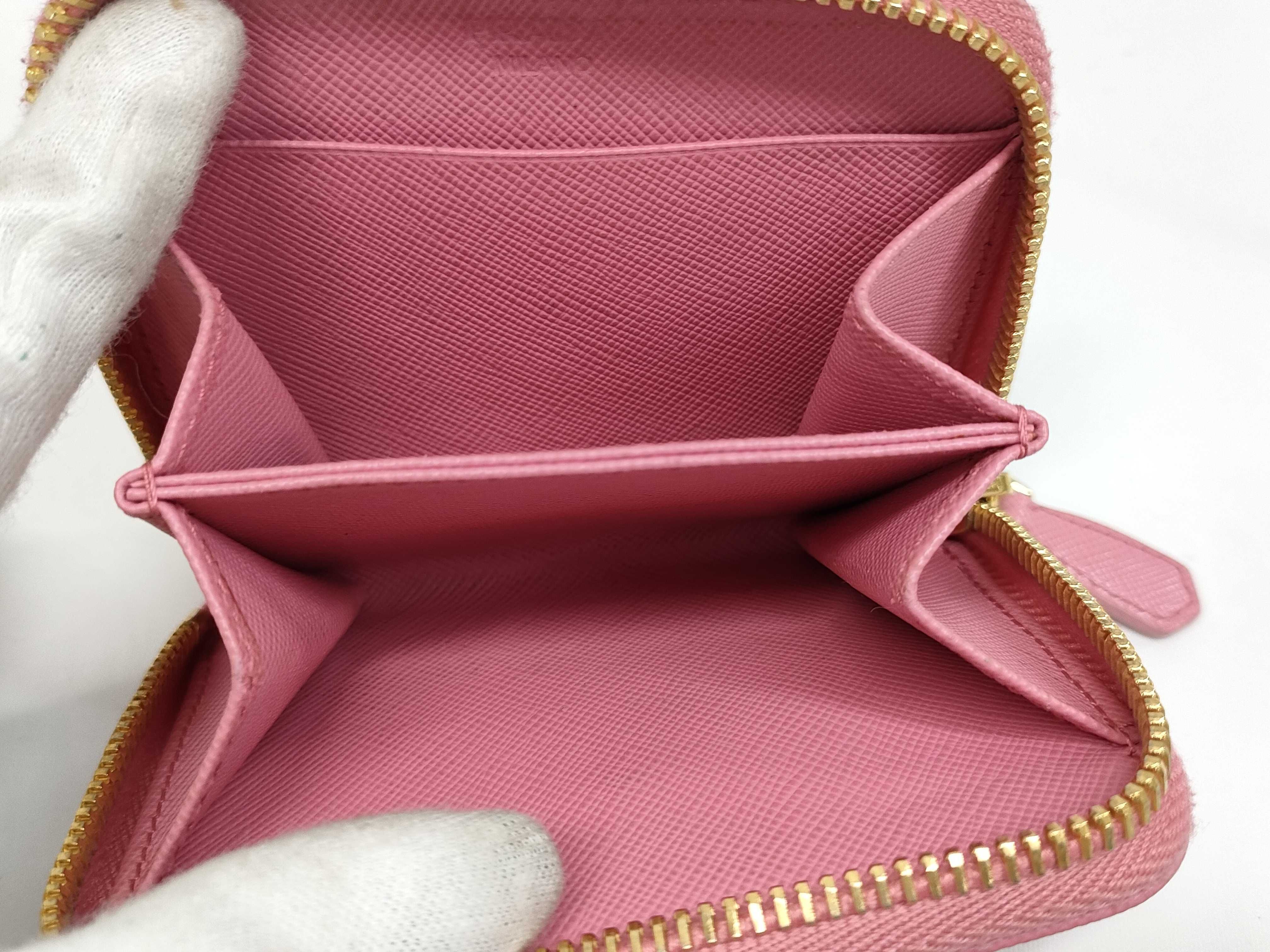 【水曜終了】(10827_0083)PRADA サフィアーノ コンパクト財布 財布