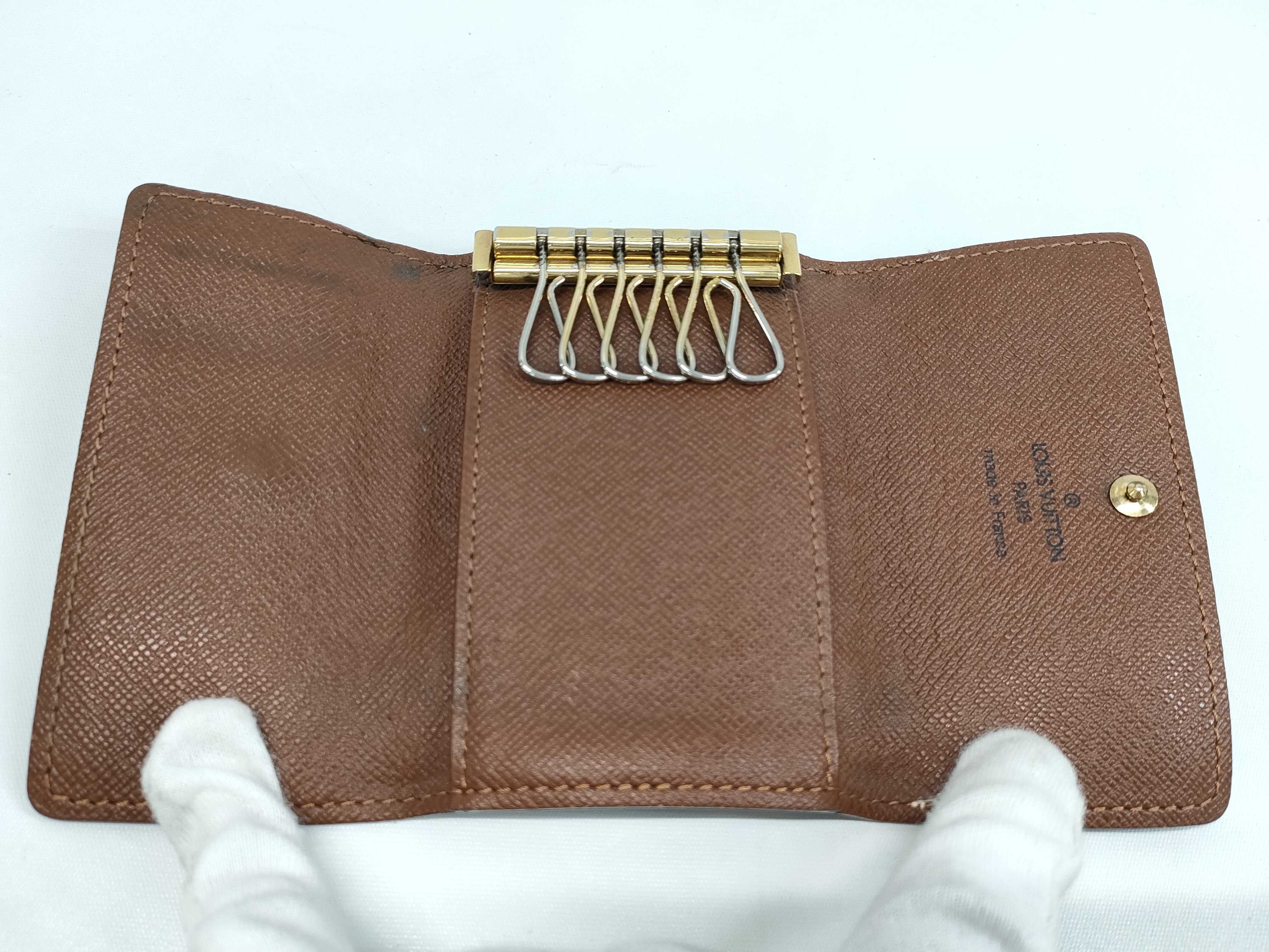 【水曜終了】(10826_0124)LOUIS VUITTON モノグラム M62630 ミュルティクレ6 キーケース・キーホルダー