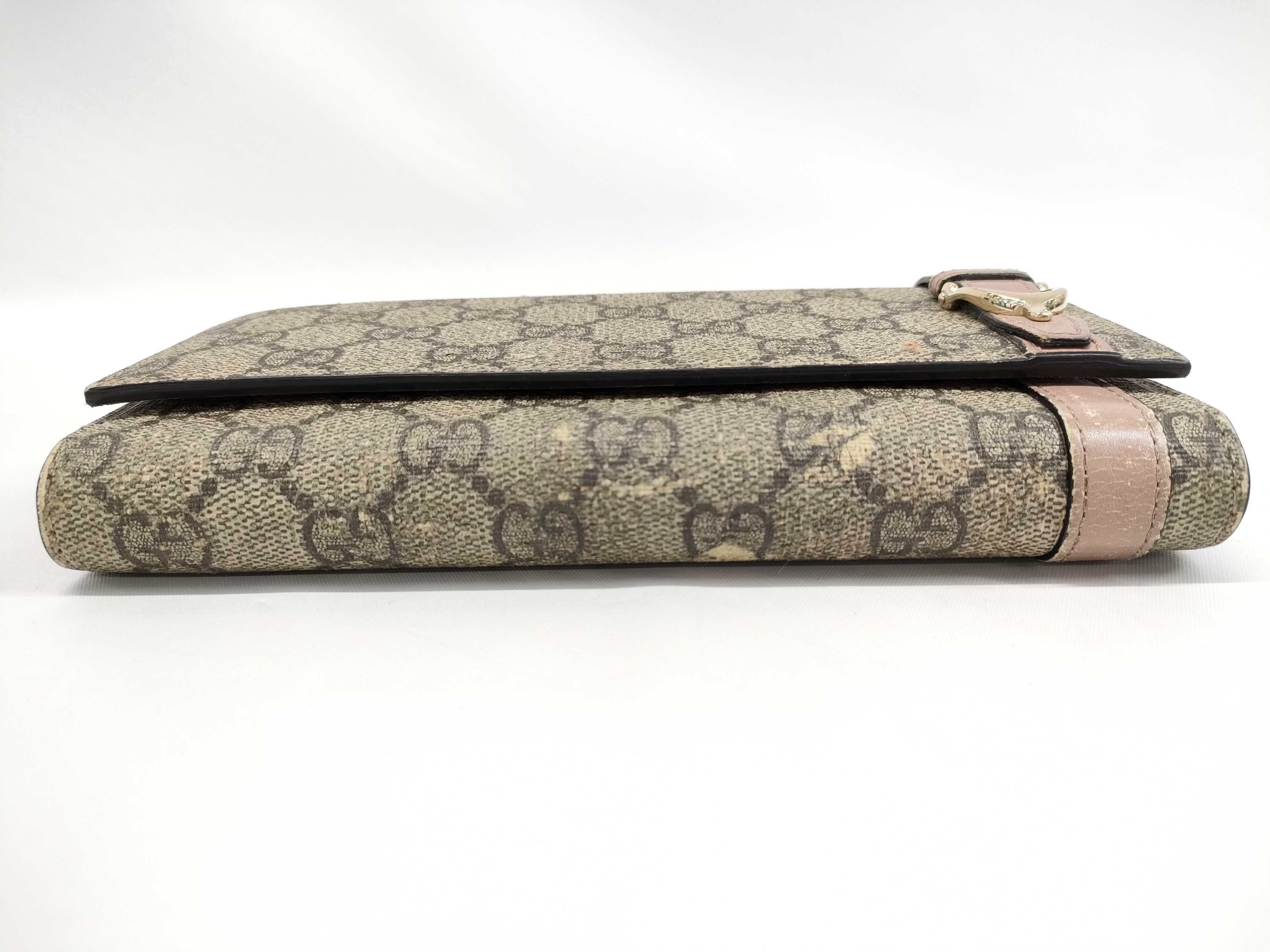 【水曜終了】(10827_0076)GUCCI スプリーム 長財布 財布