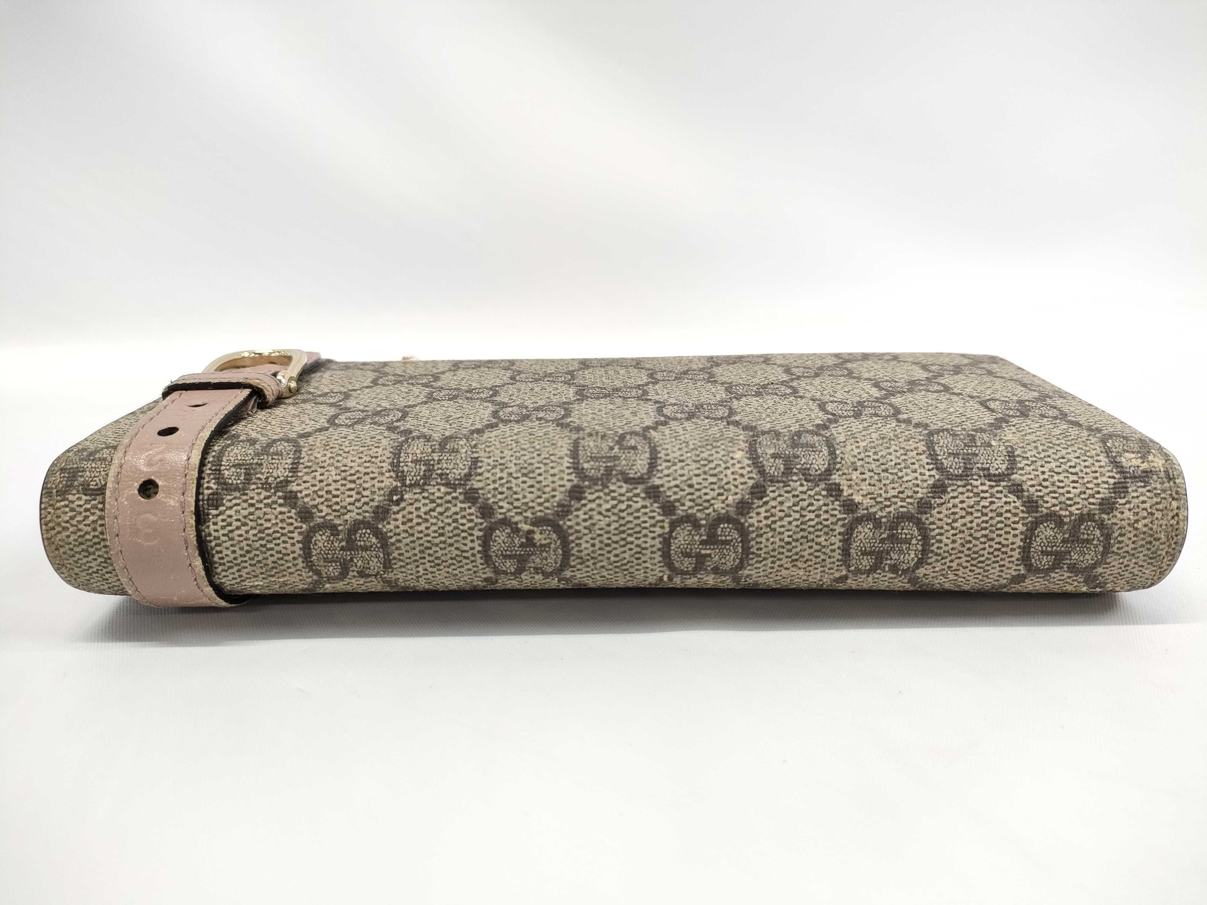 【水曜終了】(10827_0076)GUCCI スプリーム 長財布 財布