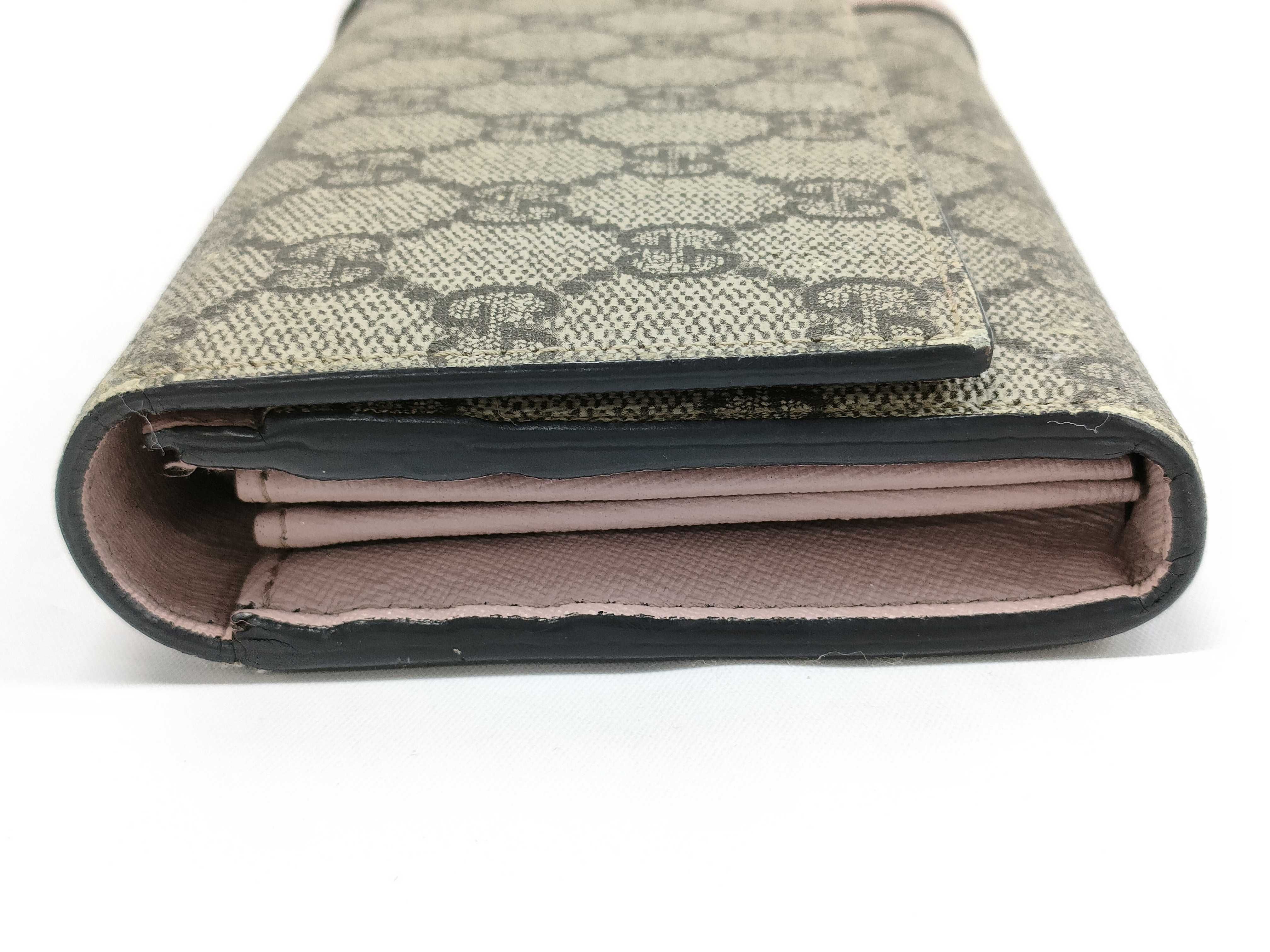 【水曜終了】(10827_0076)GUCCI スプリーム 長財布 財布