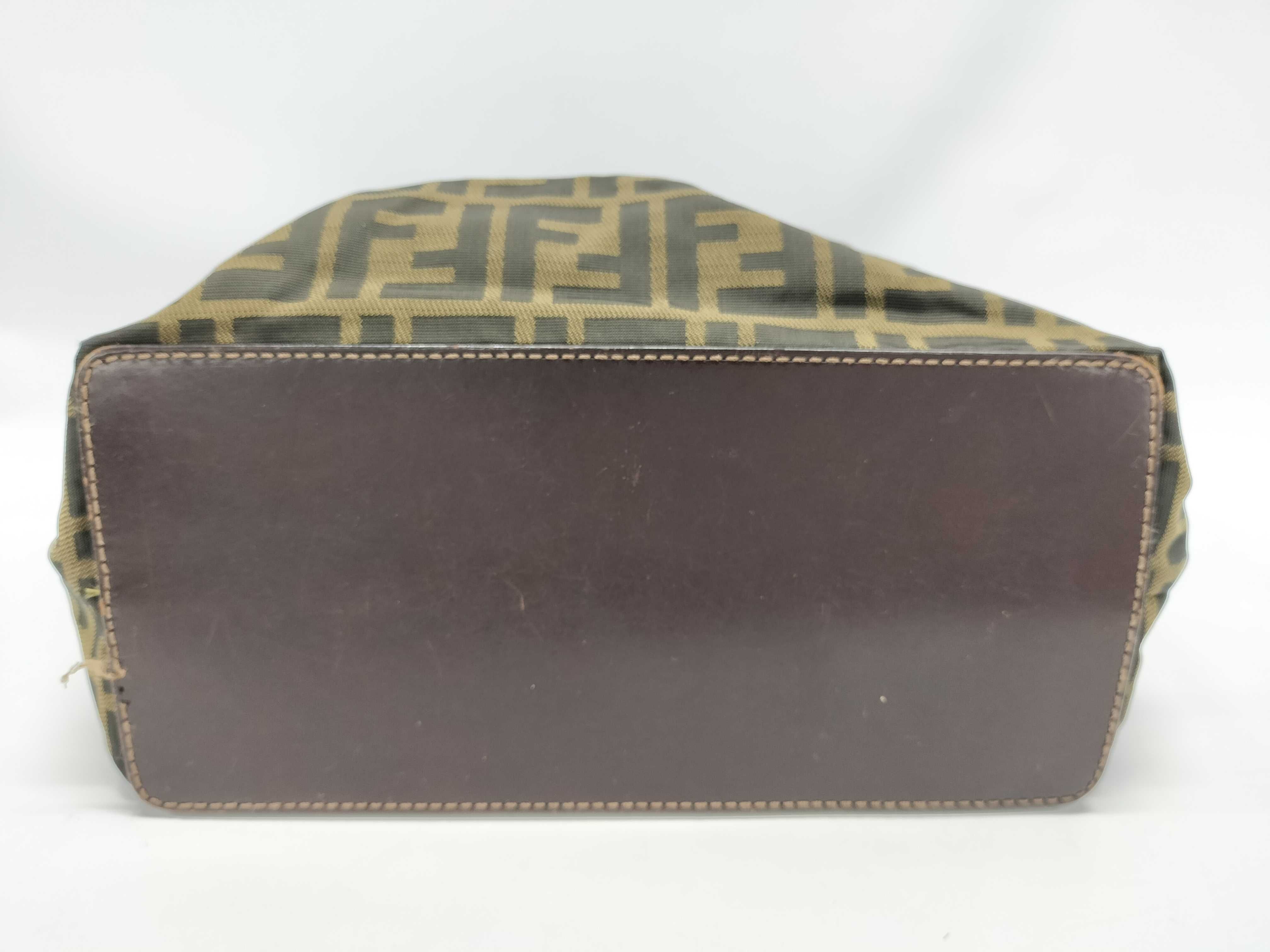 【水曜終了】(10827_0088)FENDI ズッカ柄 トート トートバッグ