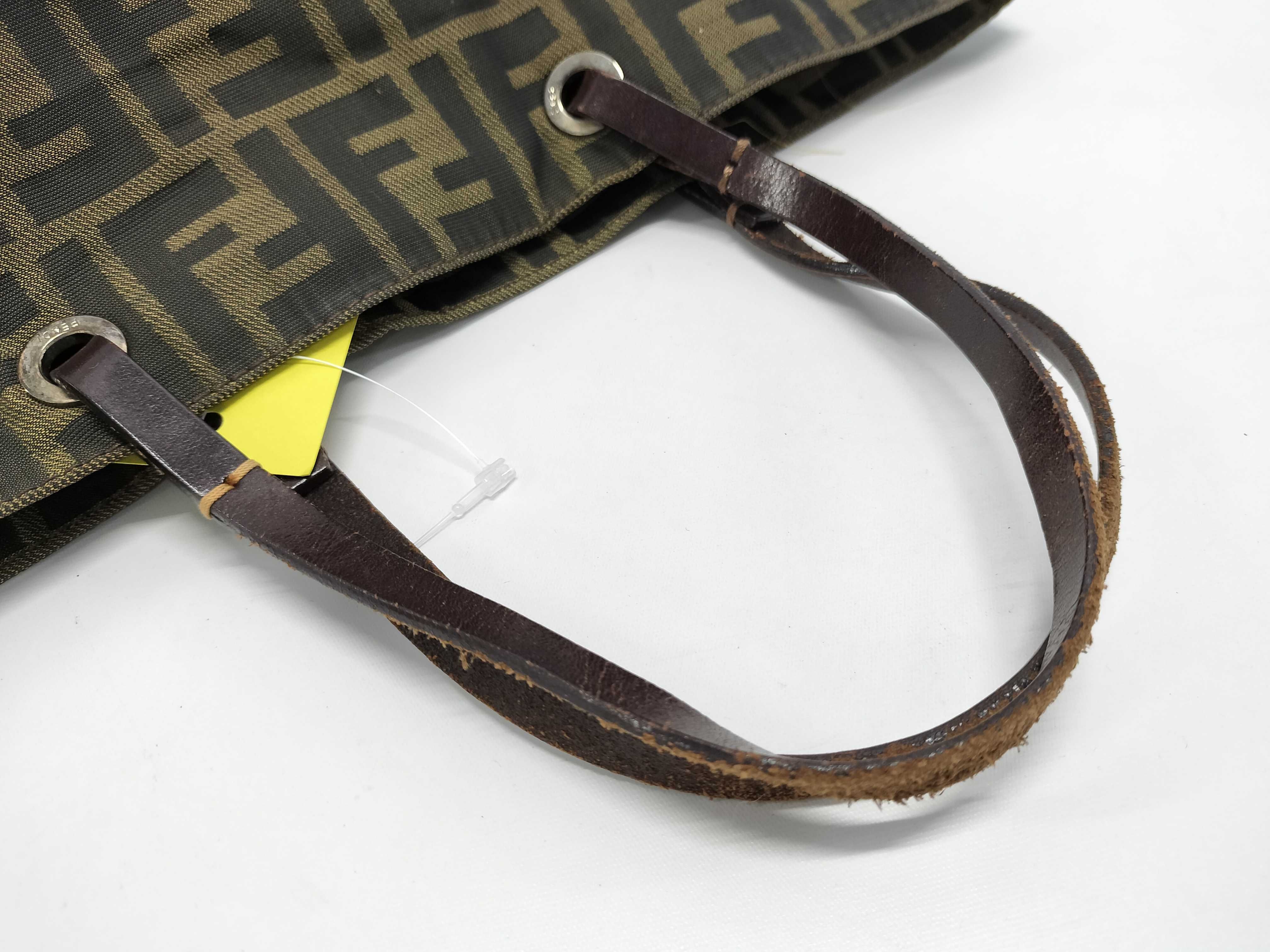 【水曜終了】(10827_0088)FENDI ズッカ柄 トート トートバッグ