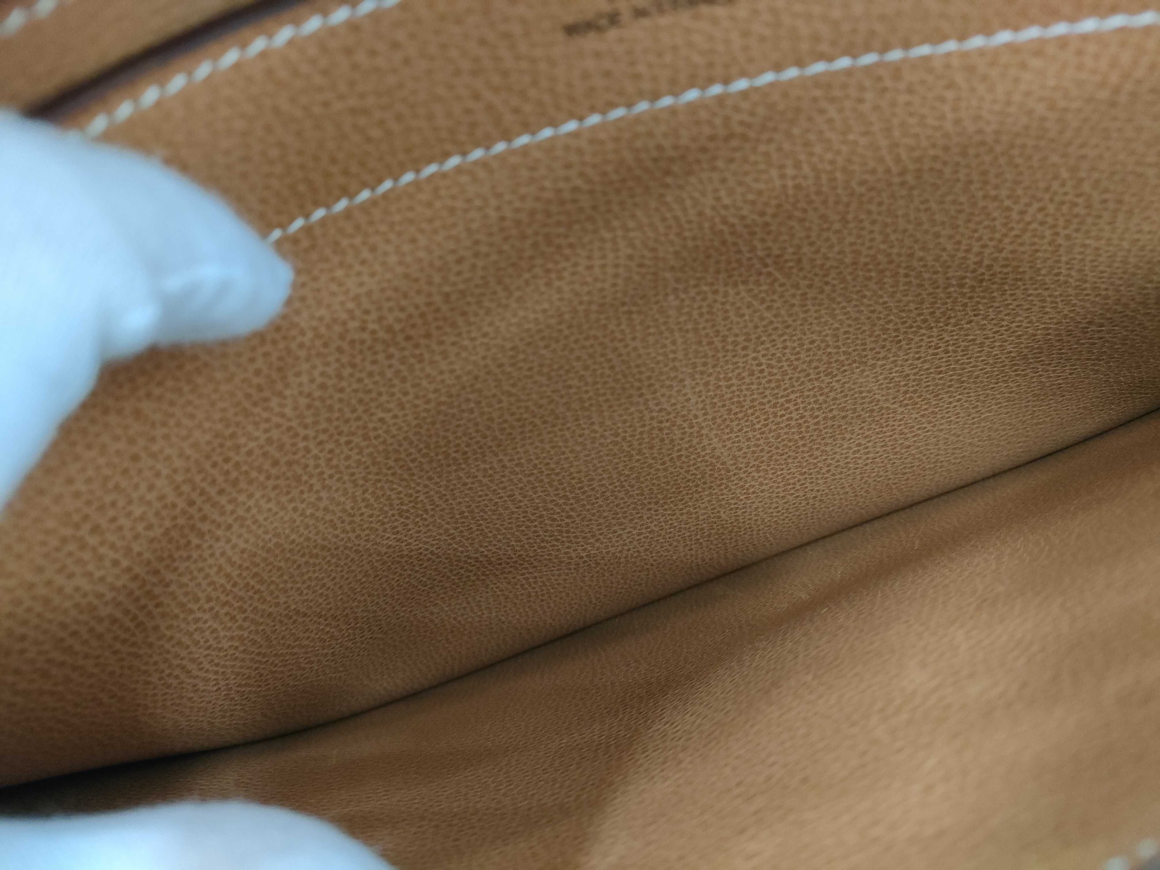 【水曜終了】(10813_0135)HERMES ケリーデペッシュ ベージュ系 シルバー金具 【刻印】□H ビジネスバッグ