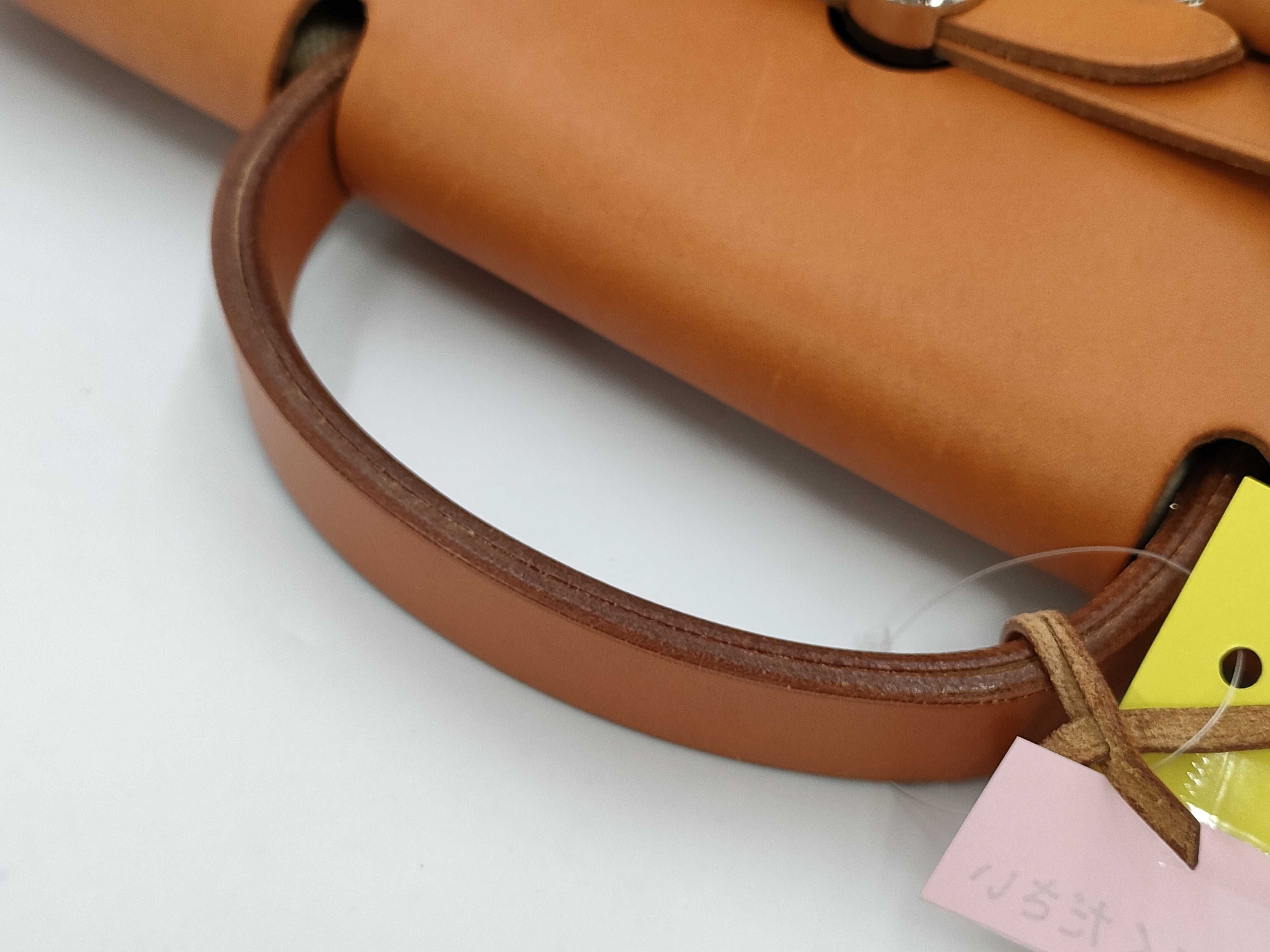 【水曜終了】(10813_0137)HERMES エールバッグ アド 【刻印】□C ハンドバッグ