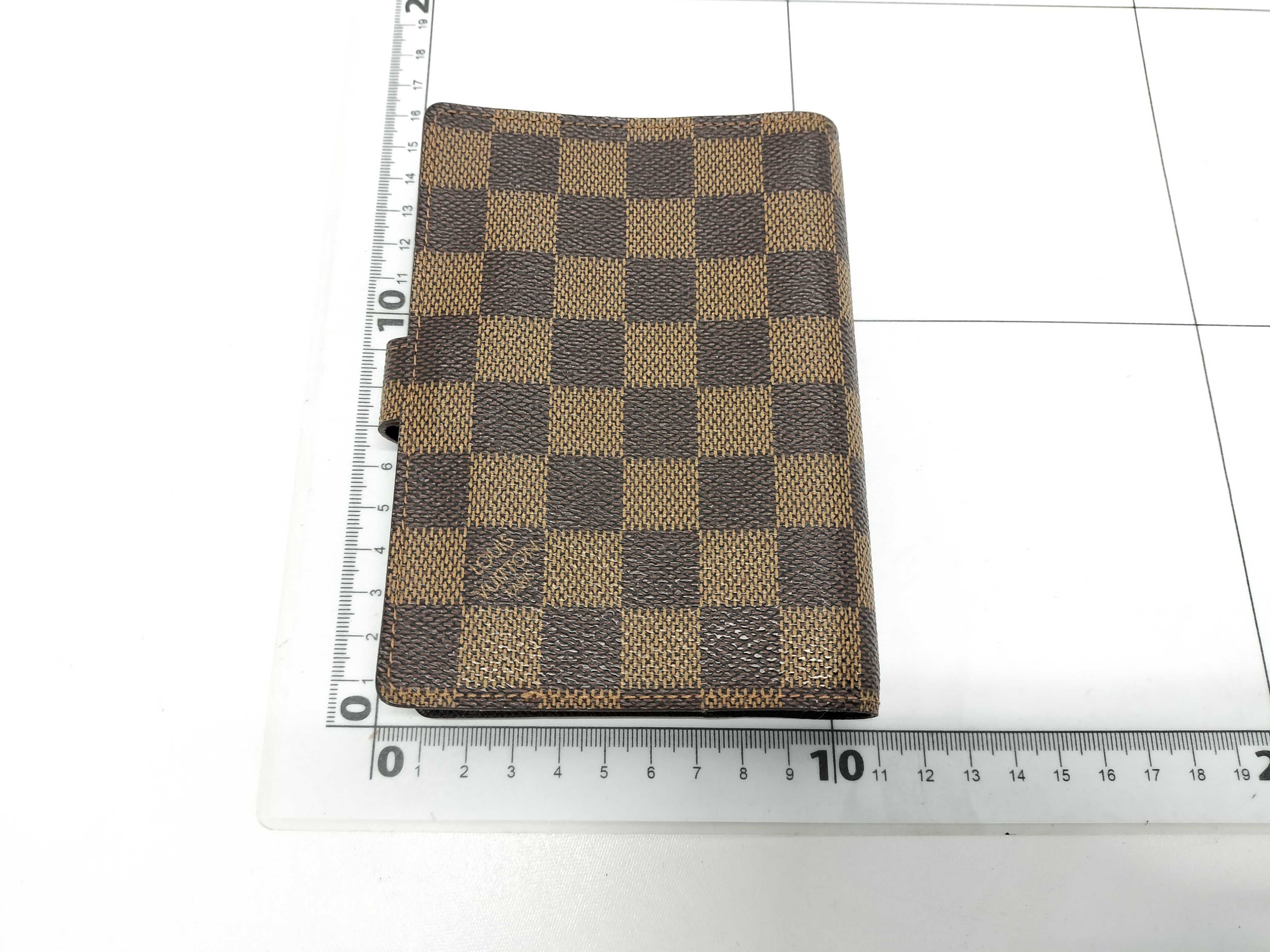 【水曜終了】(10826_0115)LOUIS VUITTON ダミエ R20700 アジェンダPM 手帳カバー
