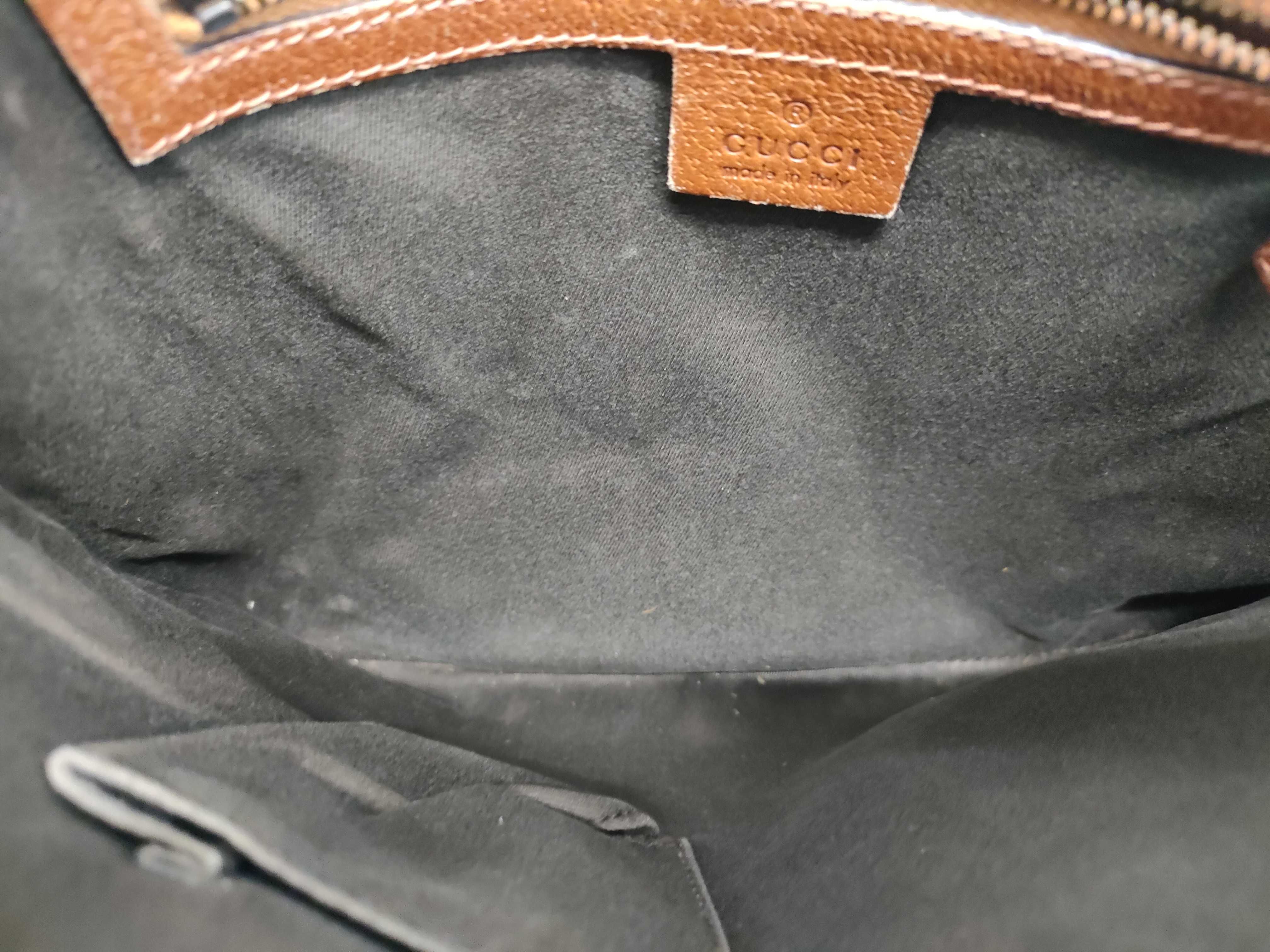 【水曜終了】(10827_0079)GUCCI GGキャンバス ×レザー ショルダー 120893 ショルダーバッグ