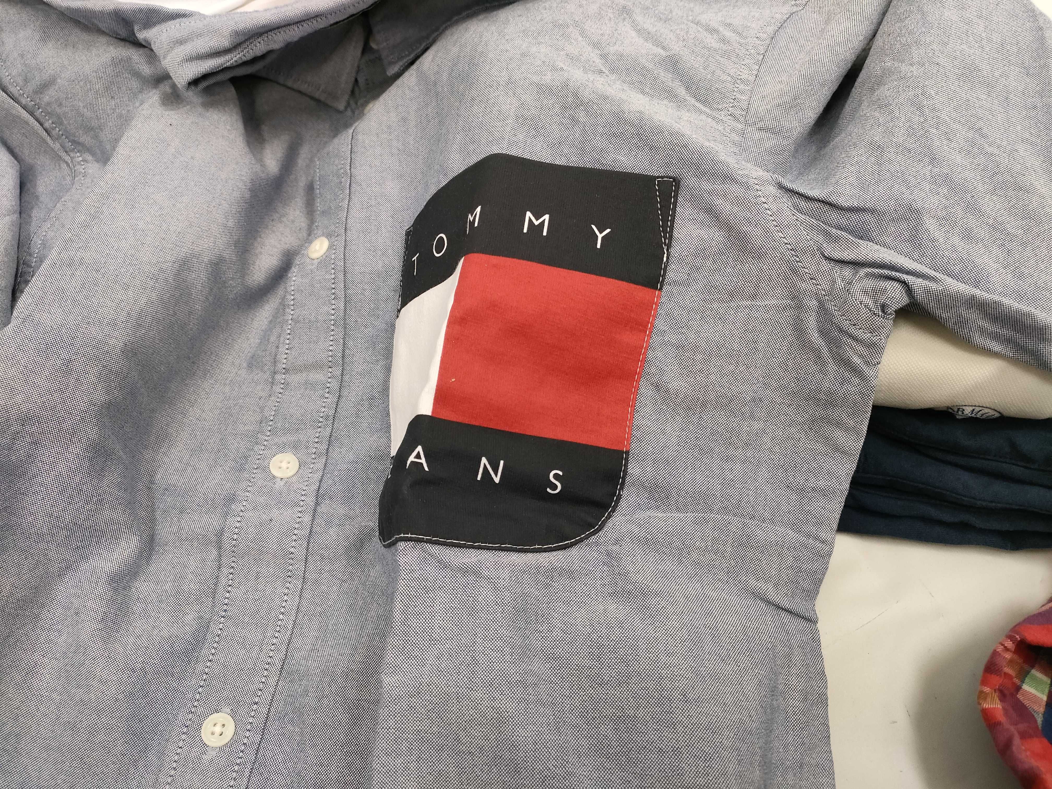 (10922_0010)▼ARMANI ブリオーニ/POLO/トミー/クロコダイル他 メンズ*8 シャツ