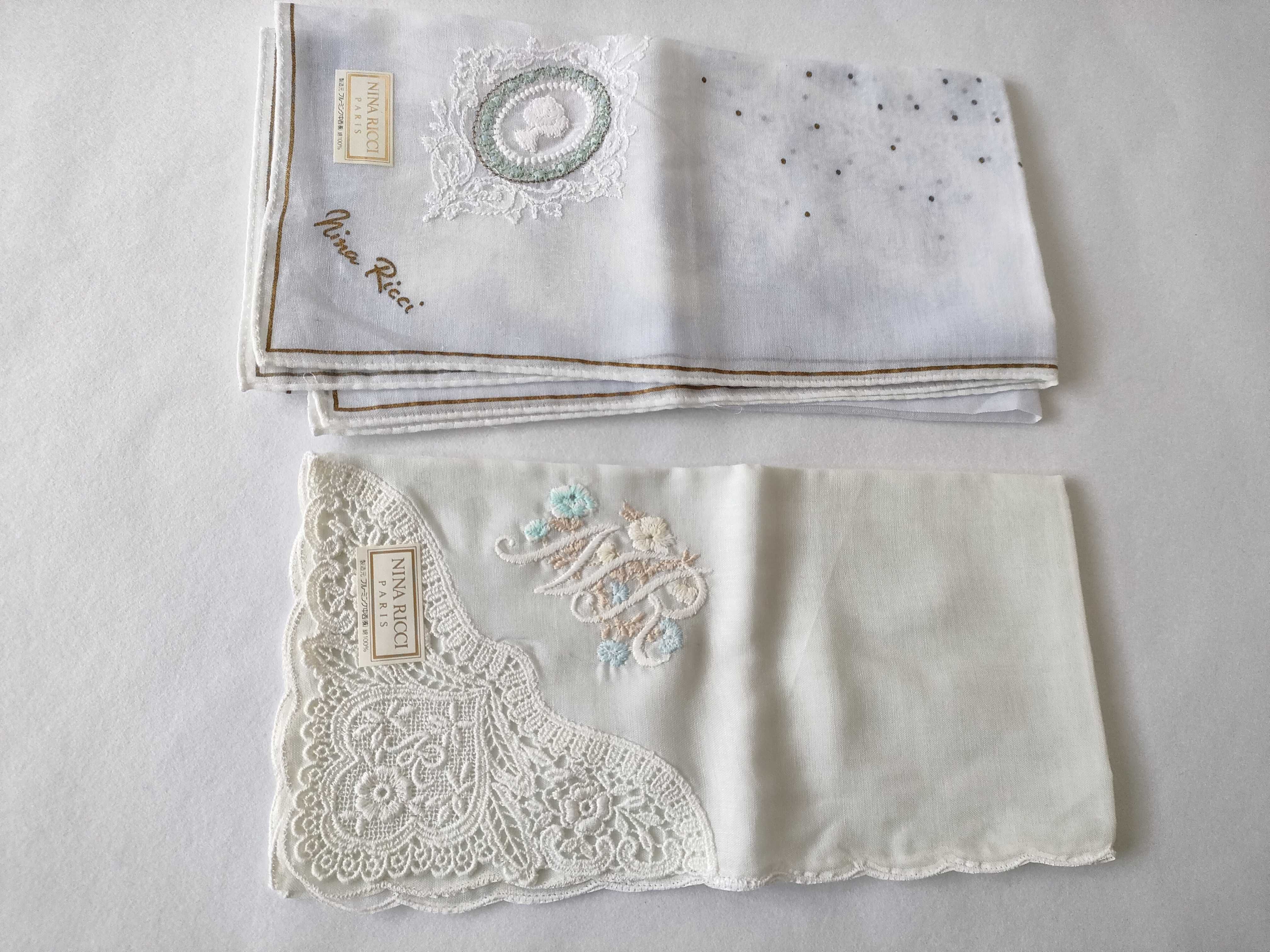 (10931_0990)▼ハナエモリ/クレージュ/ケンゾー/ニナリッチ 等 未使用 ハンカチ その他小物