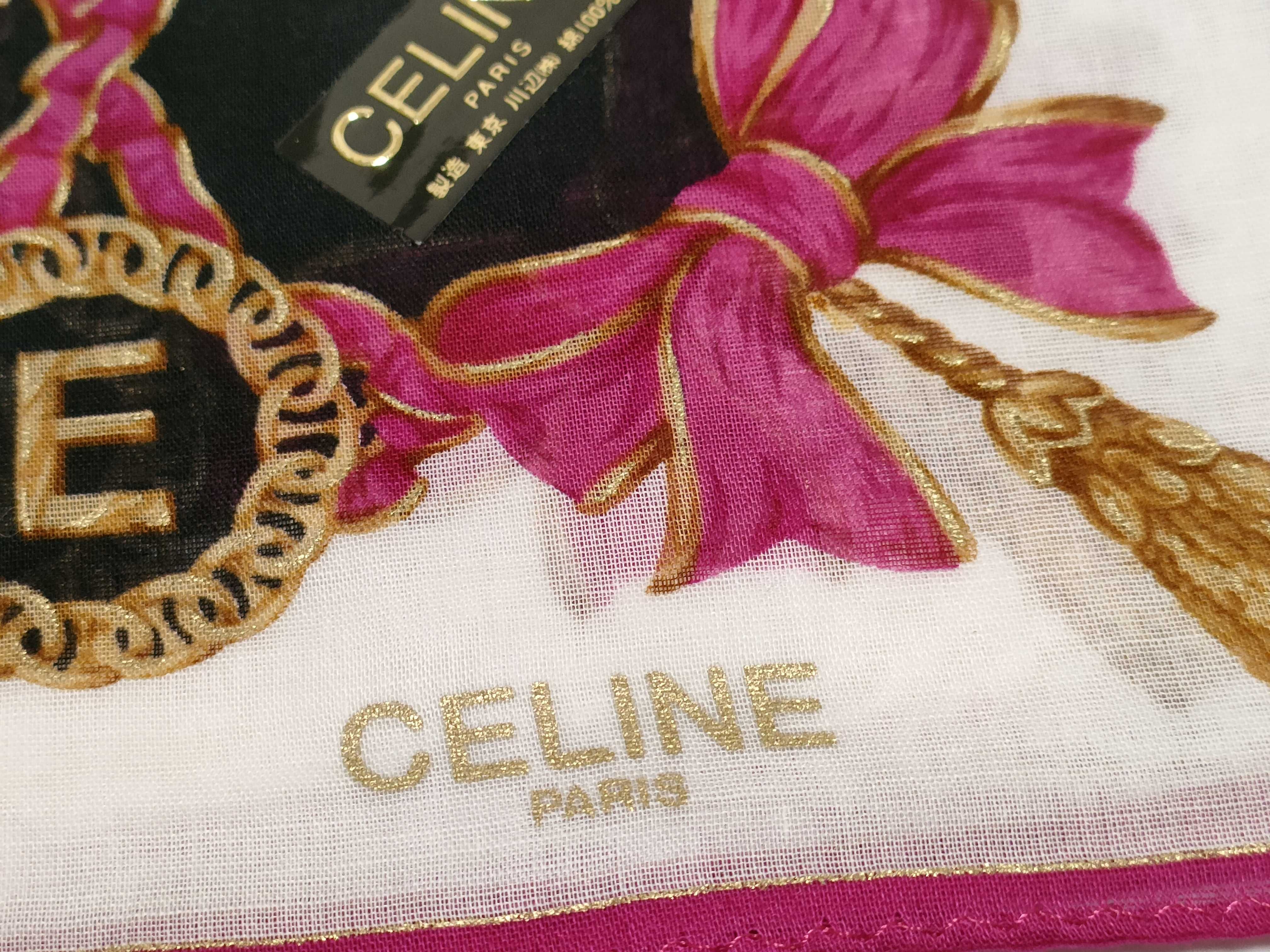 (10931_1034)▼Dior セリーヌ/コーチ/シール付きハンカチおまとめ その他小物