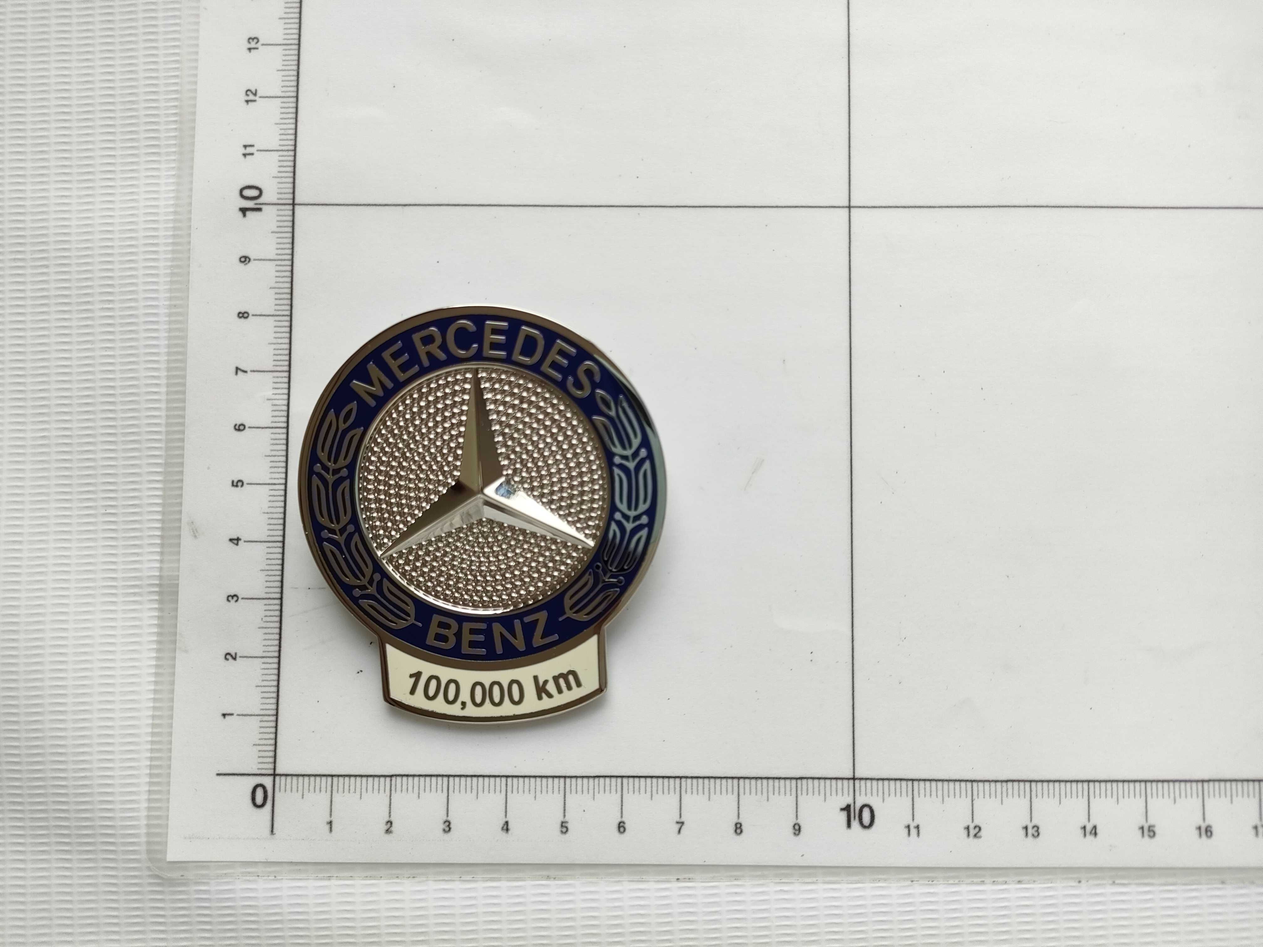 (10931_0836)▼記念品/ベンツ/10万キロ/エンブレム その他小物