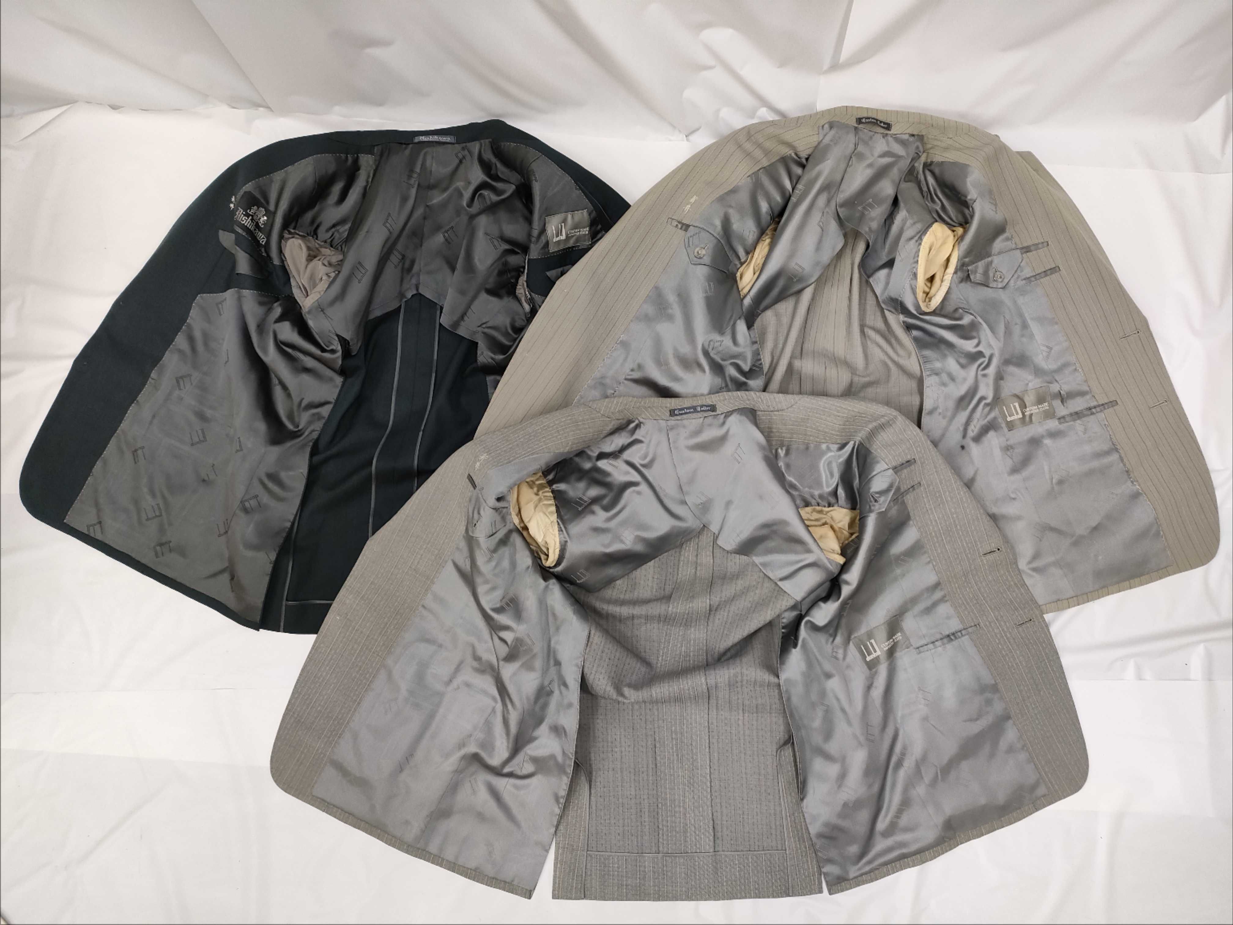 (10922_0029)▼dunhill ネーム入りスーツ 3点 その他アパレル