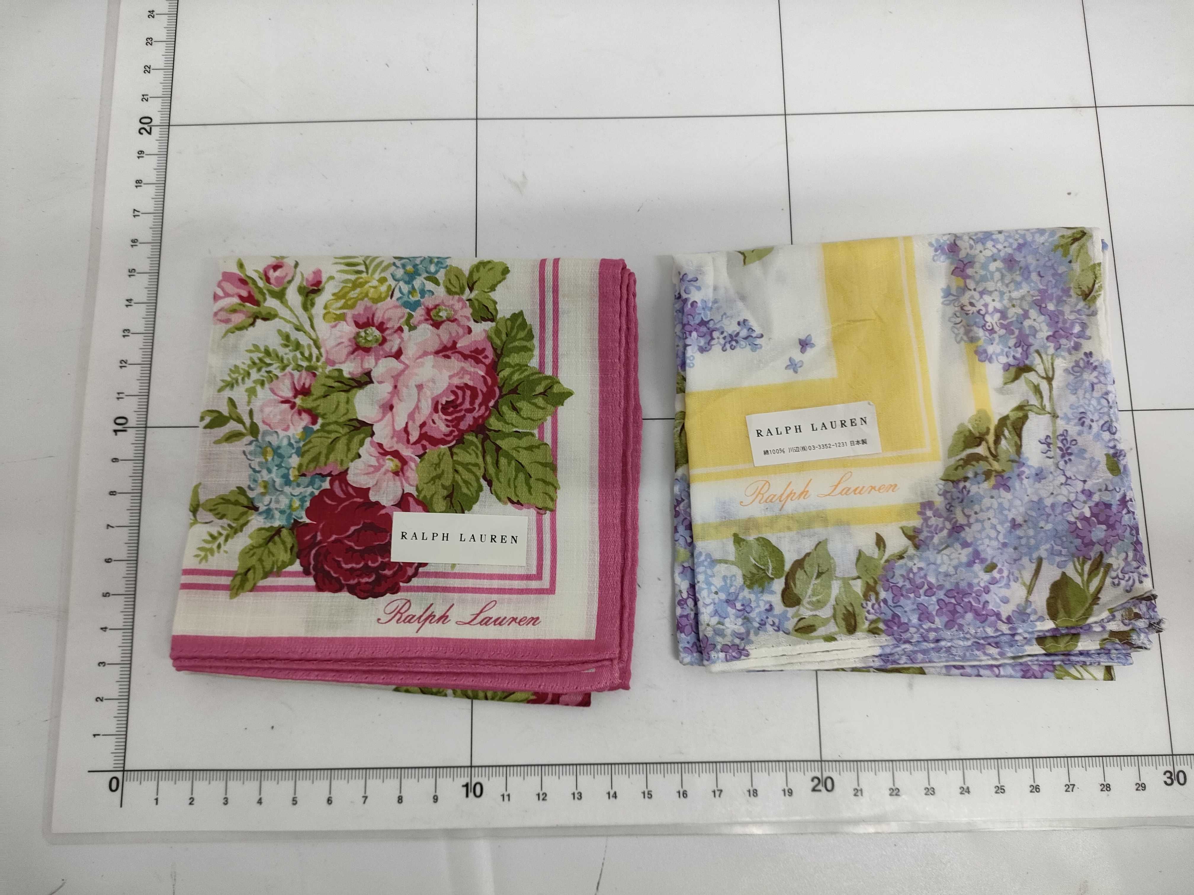 (10931_0859)▼ラルフローレン含む シール付き ハンカチ おまとめ その他小物