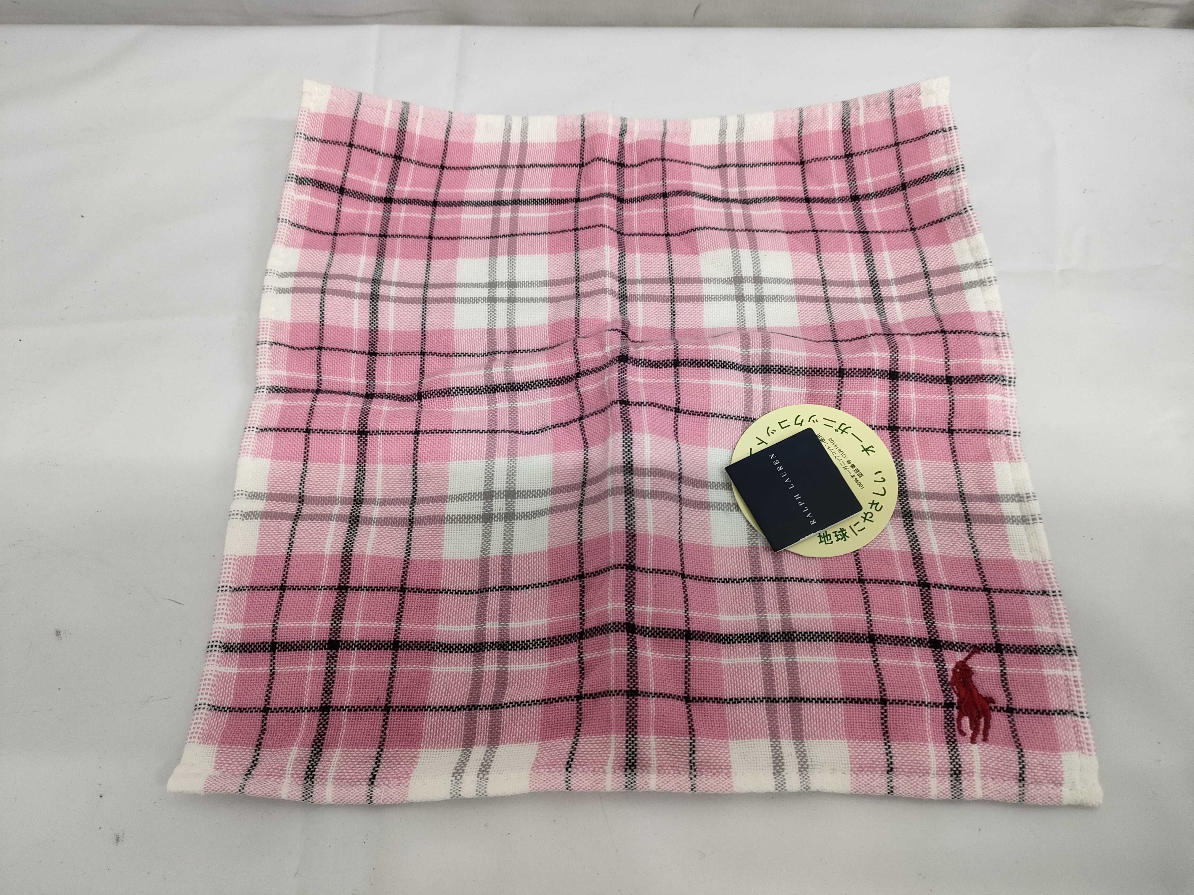 (10931_0859)▼ラルフローレン含む シール付き ハンカチ おまとめ その他小物