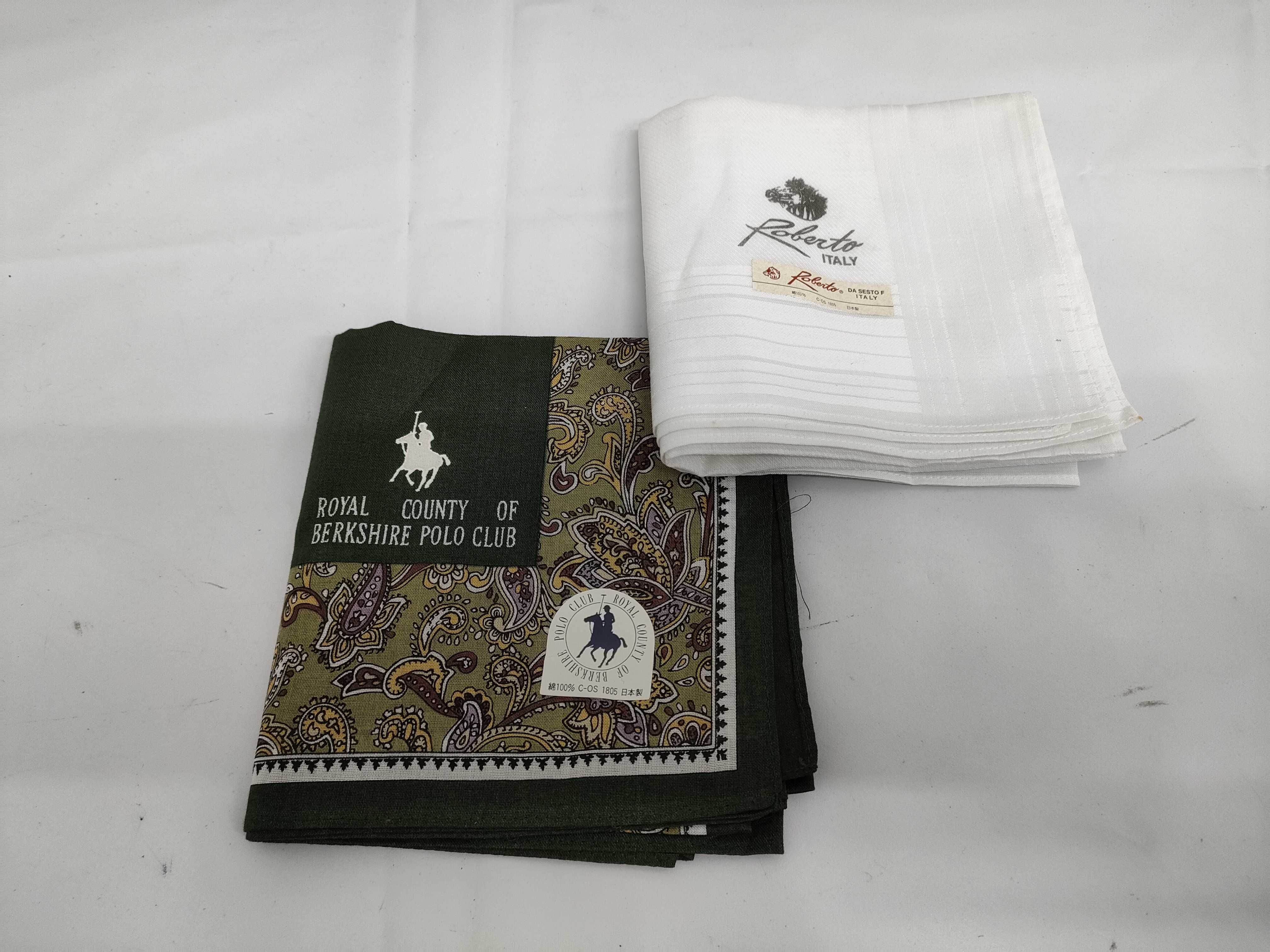 (10931_0859)▼ラルフローレン含む シール付き ハンカチ おまとめ その他小物