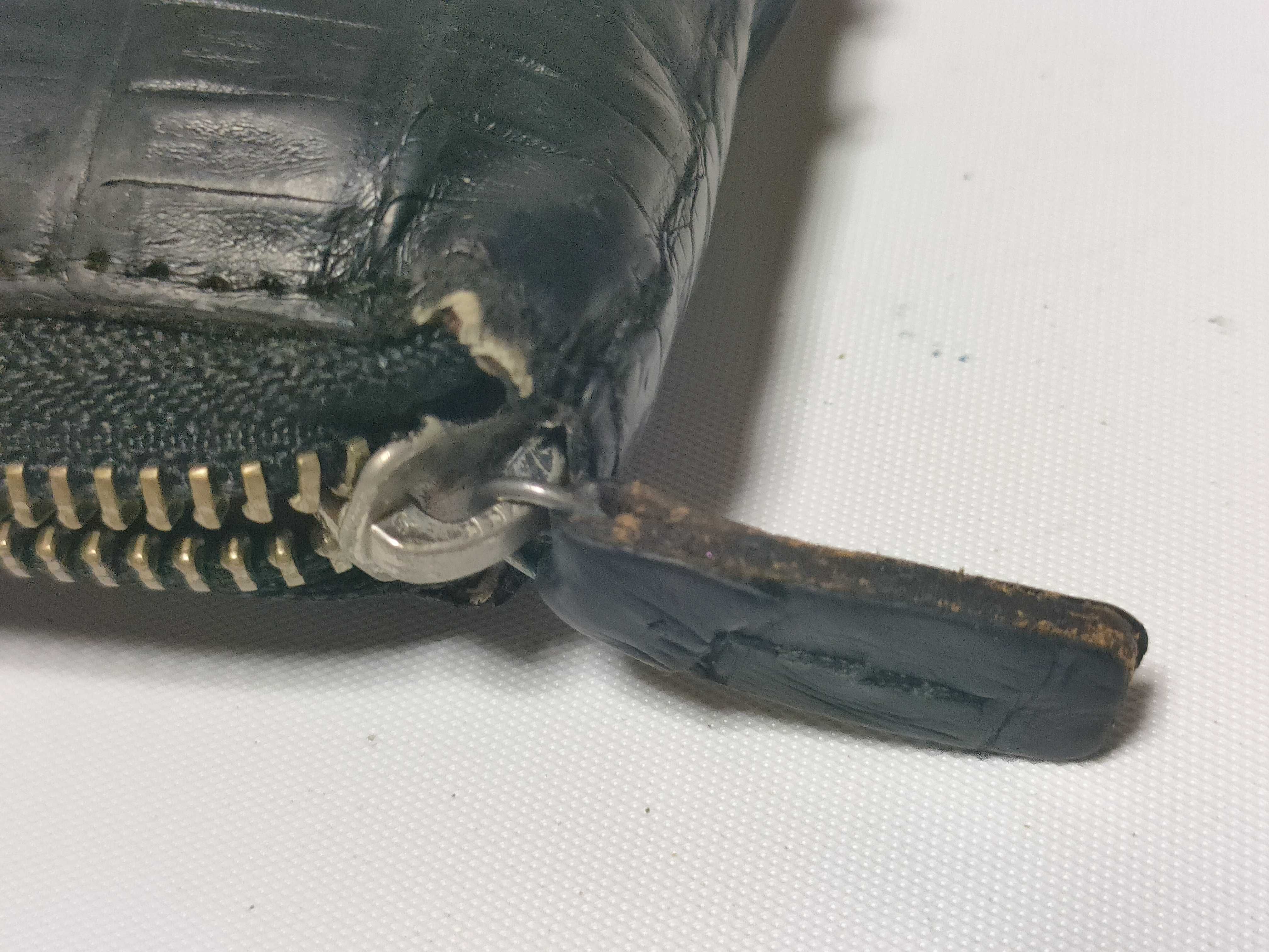 (10931_0818)▼GODANE ゴダン ワニ革 財布