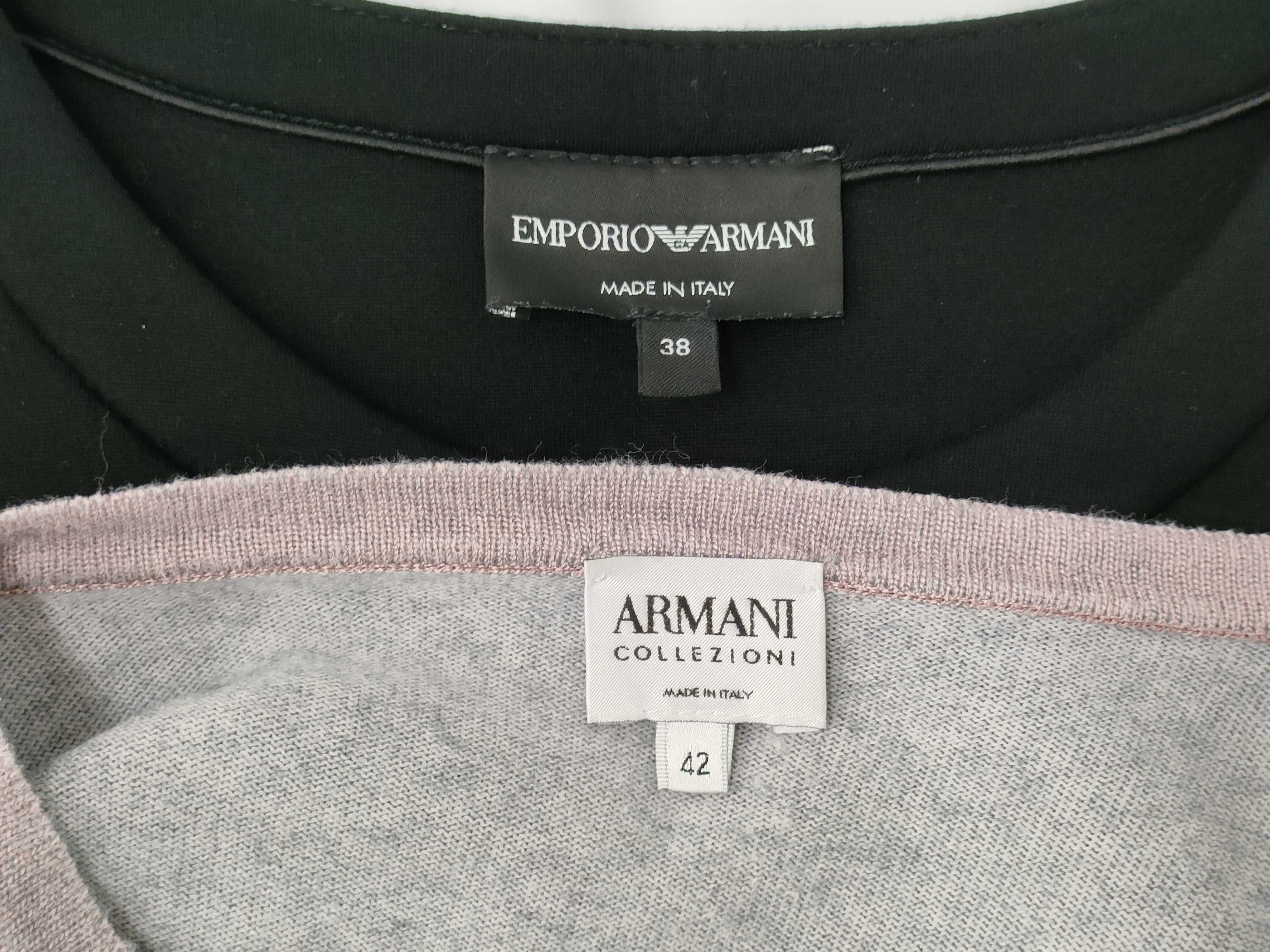 (10922_0009)▼ARMANI アルマーニ ビジュー アルマーニ トップス ブラック
