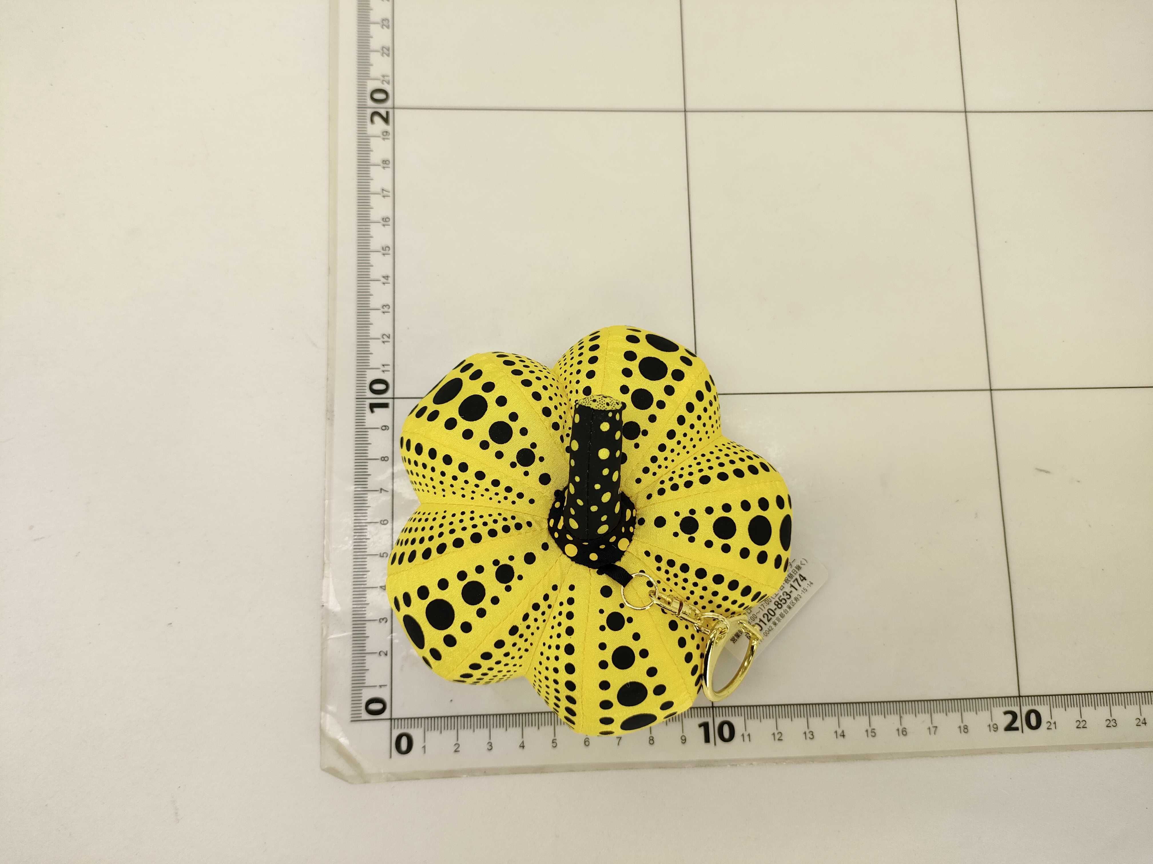 (10931_1019)▼草間彌生 キーホルダー かぼちゃ キーケース・キーホルダー