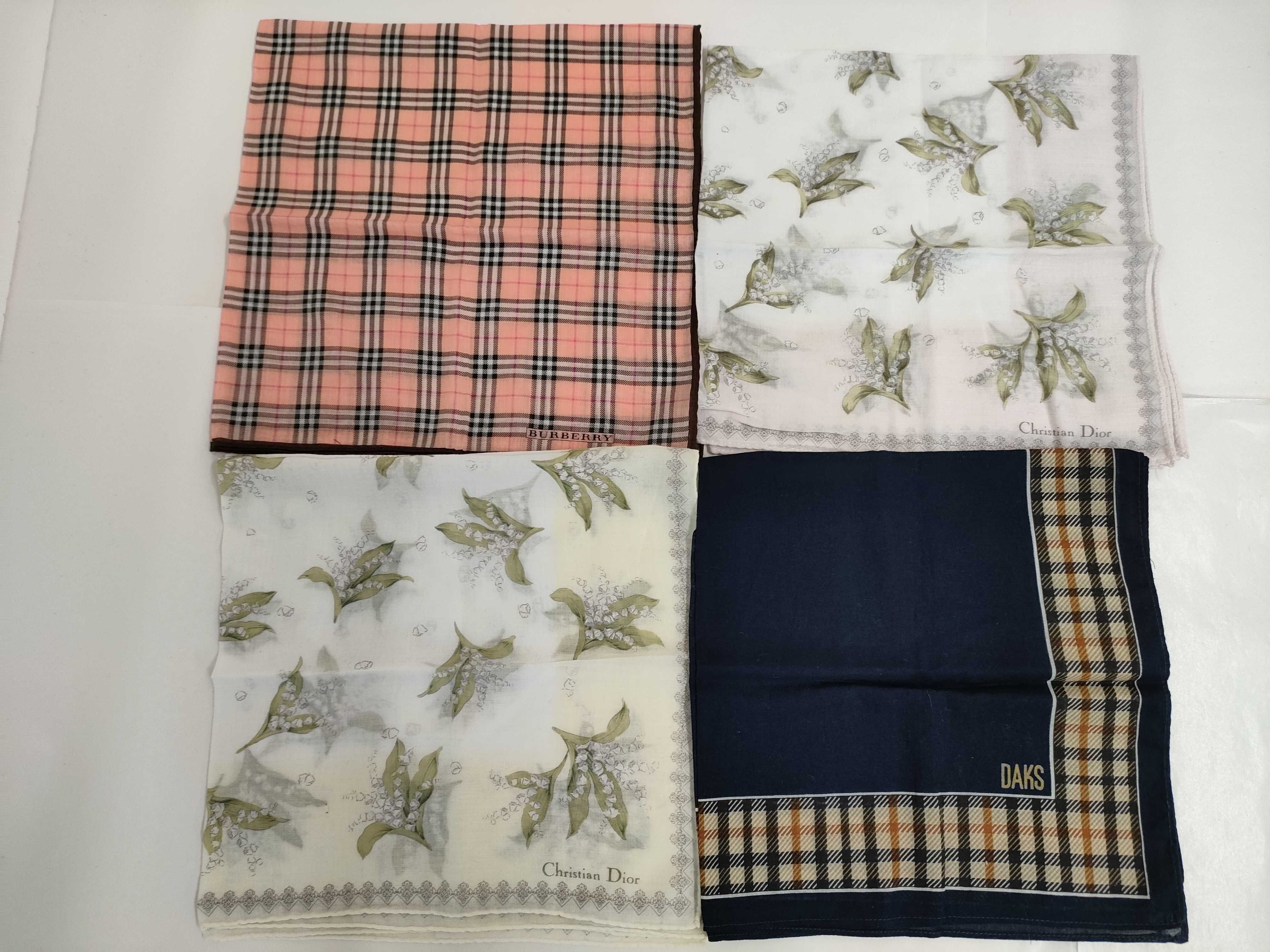 (10931_1030)▼Dior ディオール・セリーヌなどブランドハンカチセット その他小物