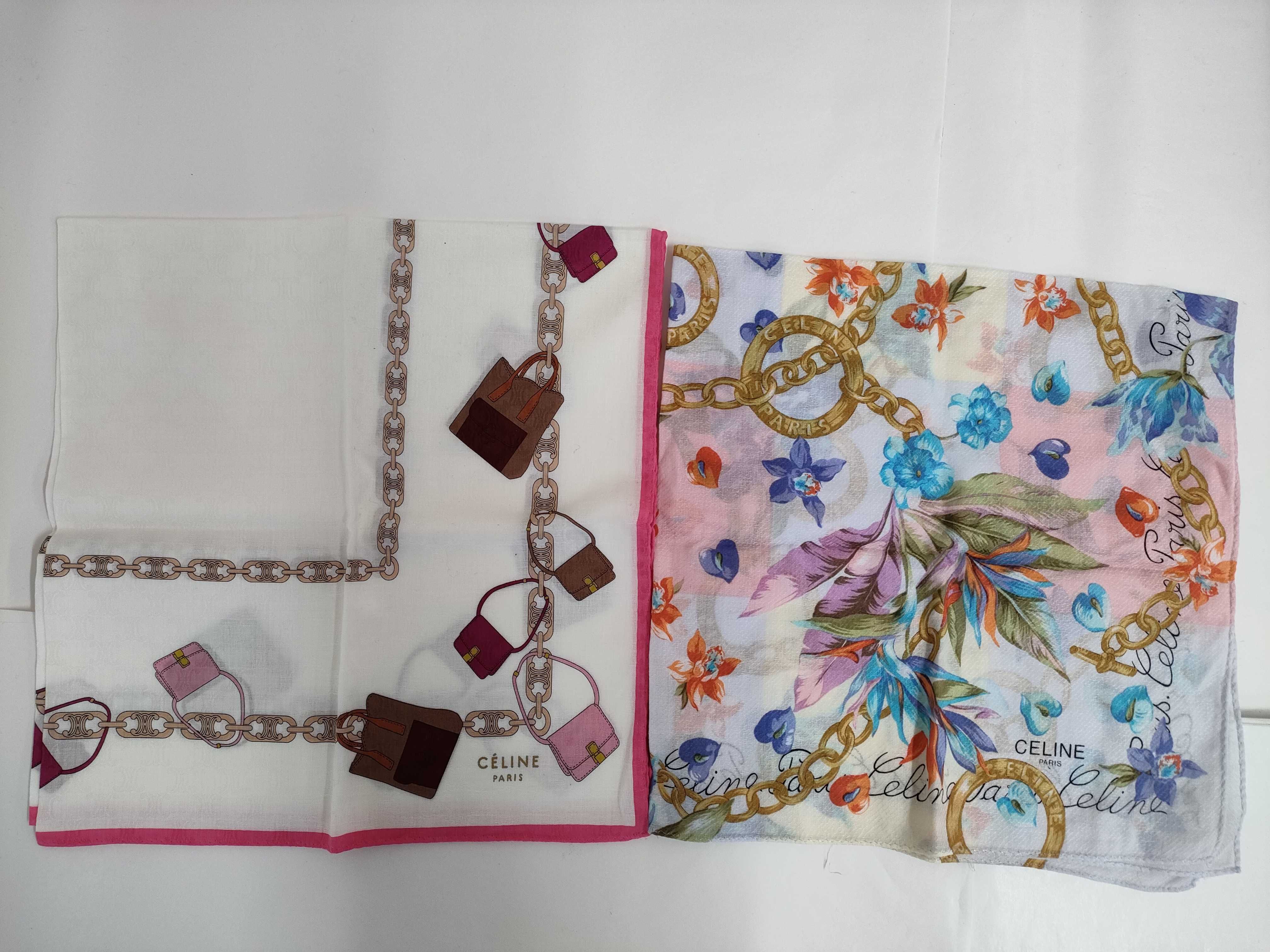 (10931_1030)▼Dior ディオール・セリーヌなどブランドハンカチセット その他小物