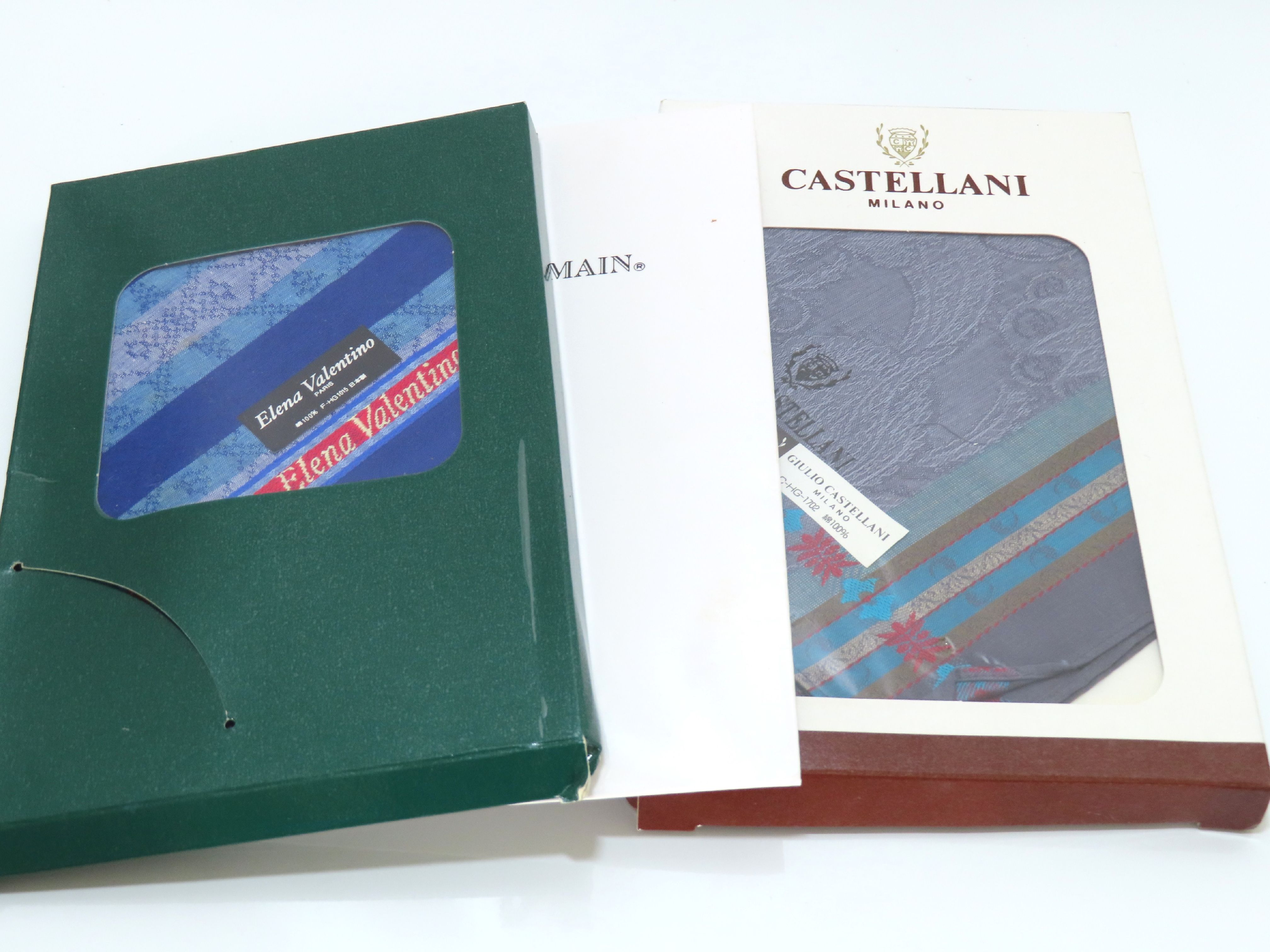 (10931_0864)▼ピエールカルダン/ウンガロ等メンズデザインハンカチセット その他小物