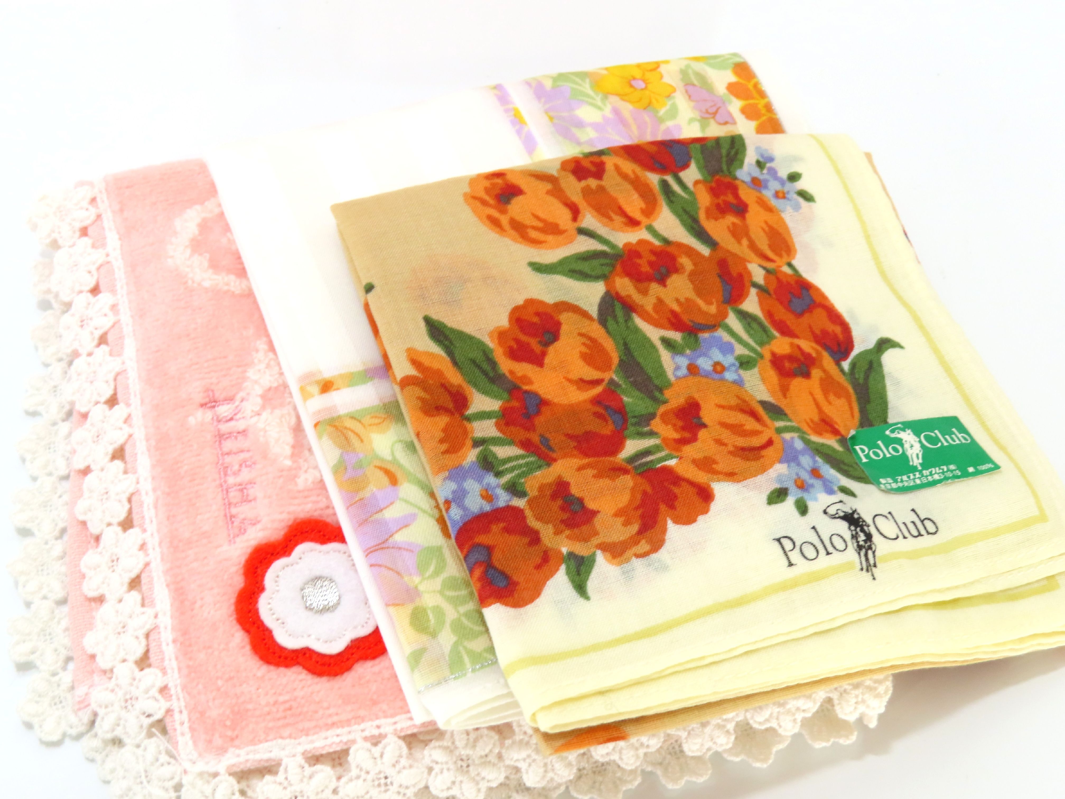 (10931_0865)▼ジルスチュアート/ニナリッチ等レディースデザインハンカチセット その他小物