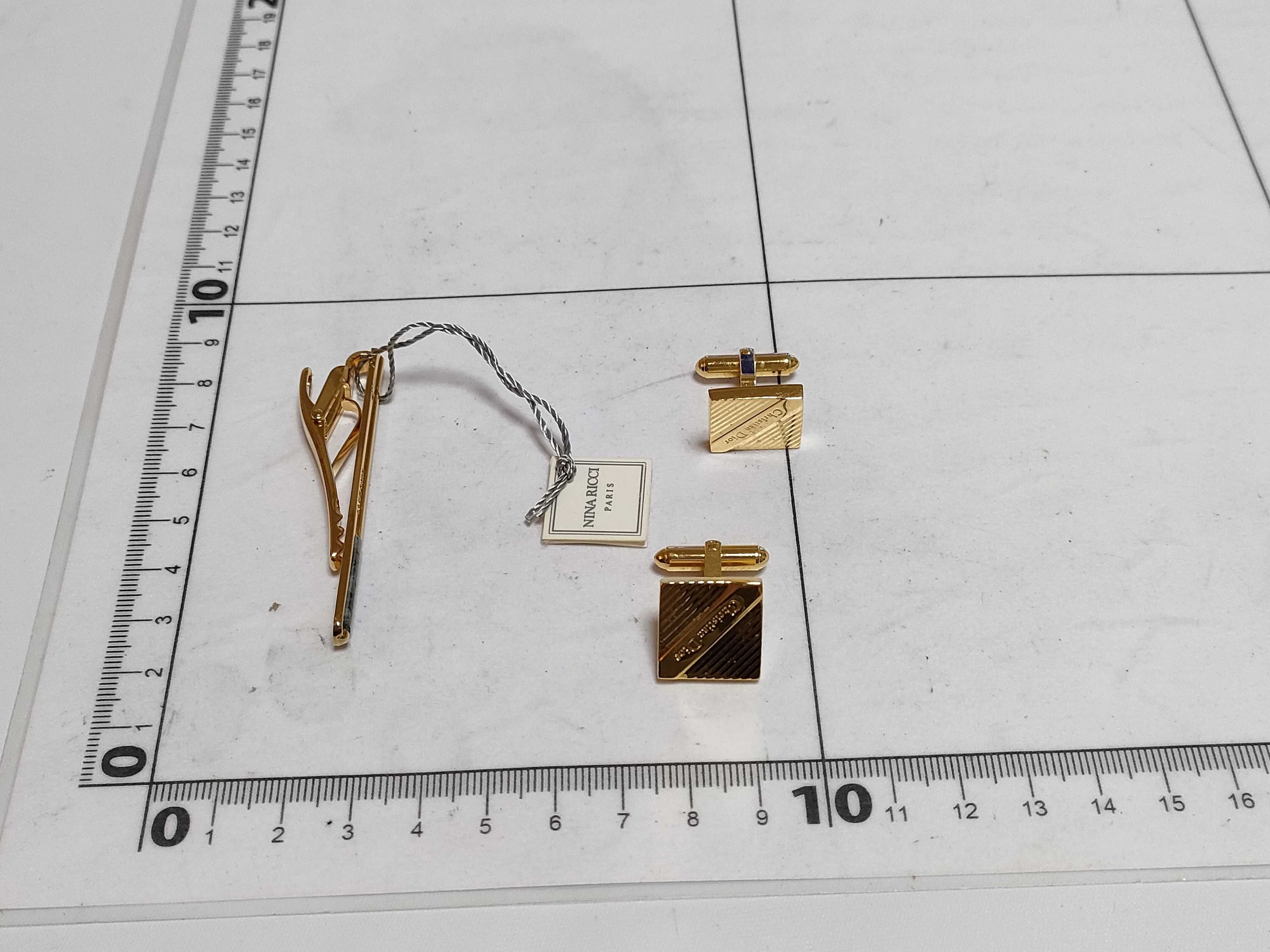 (10931_1022)▼Dior ダンヒル/ニナリッチ等/タイピン/箱有りおまとめ/* ネクタイピン・カフス