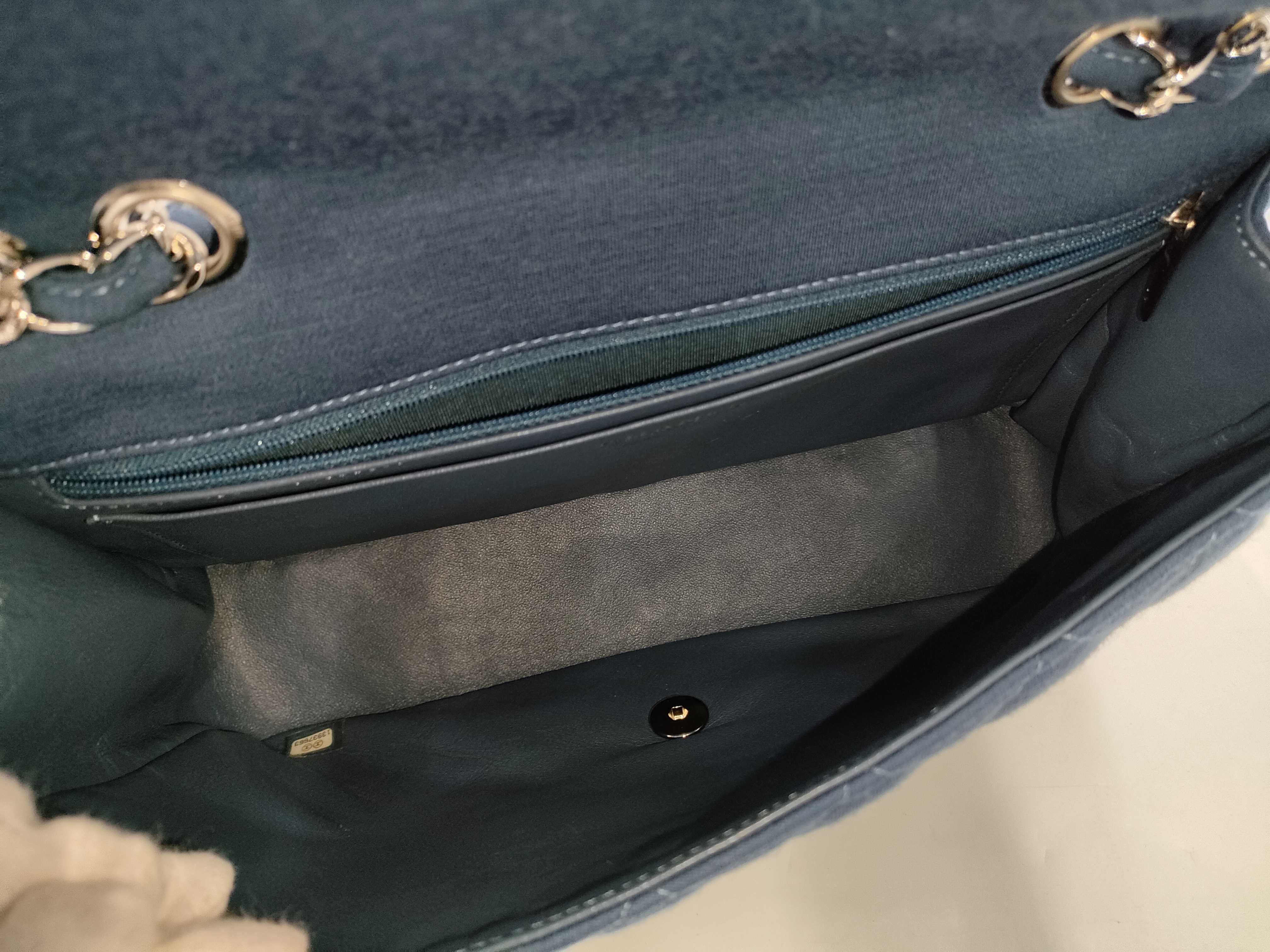 【水曜終了】(10933_0084)CHANEL マトラッセ30/ブルー/13番台/小穴有り ショルダーバッグ